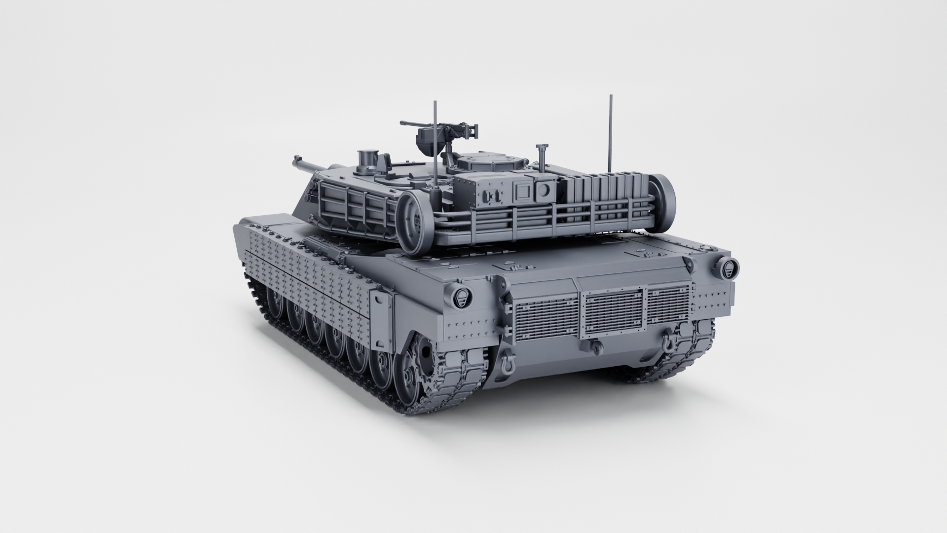 Abrams M1A2 - US Army - wargame3d - 28mm Scale