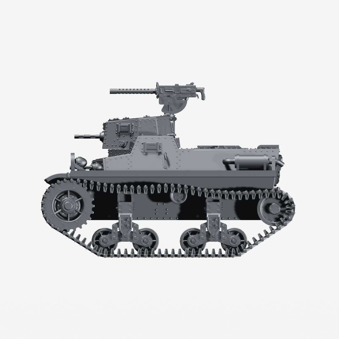 M1931 Combat Car - Marmon Herrington CTLS-4TA - 28mm Scale - wargame3d