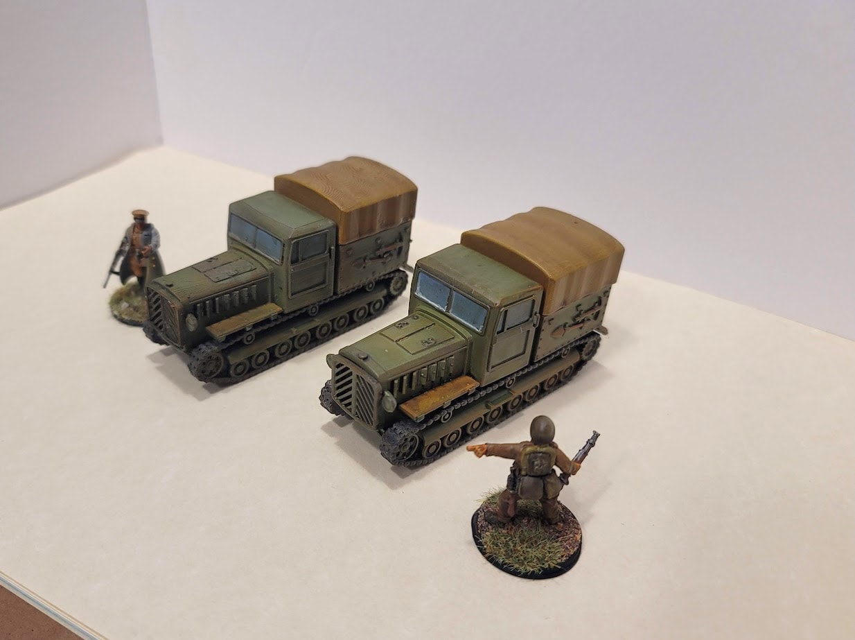Praga T-6 Tractor - Resin 28mm Miniatures - Deweycat