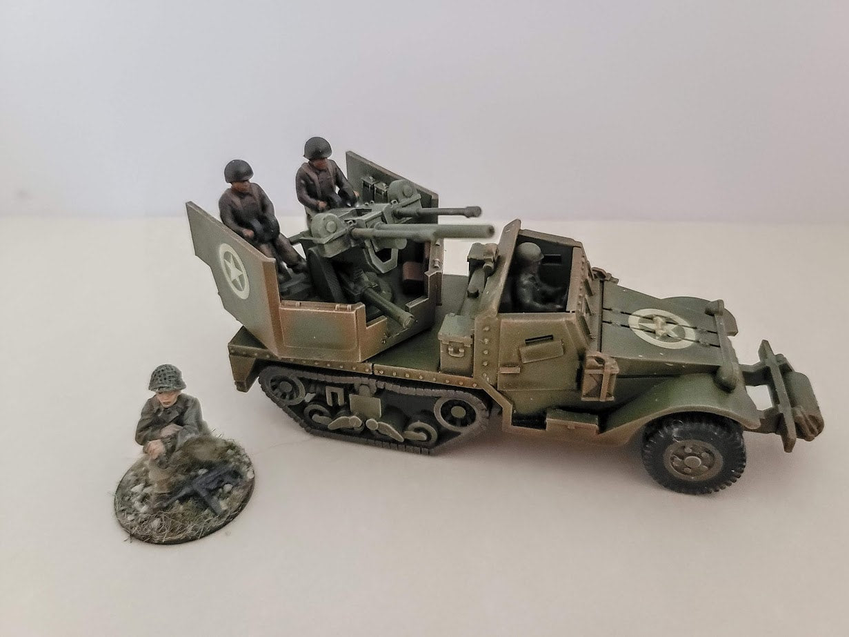 American M15 MGMC - Resin 28mm Miniatures - Deweycat