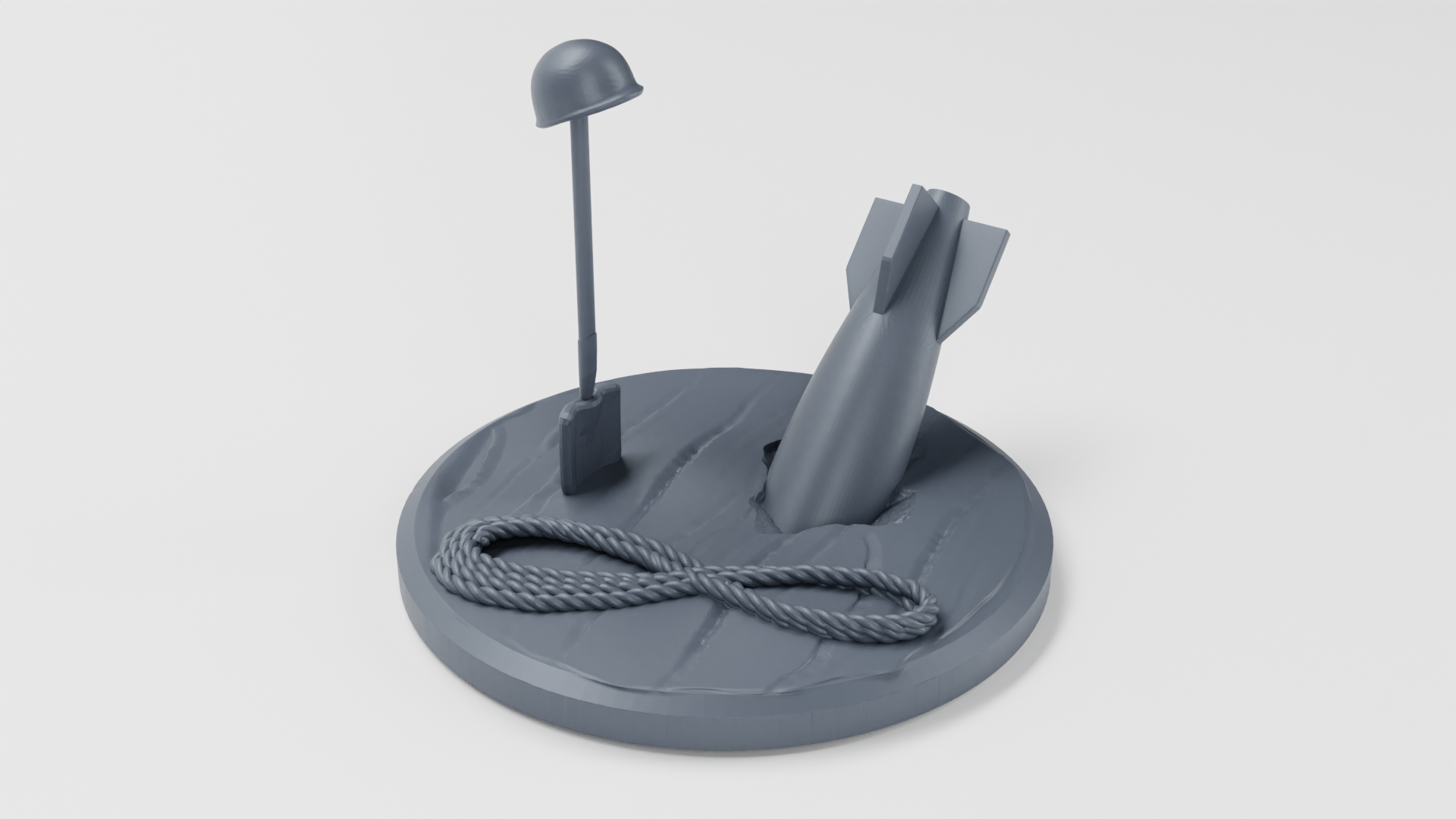 Objective Markers Part 2 - 10 Markers - 28 mm Scale - 40mm Marker - wargame3d