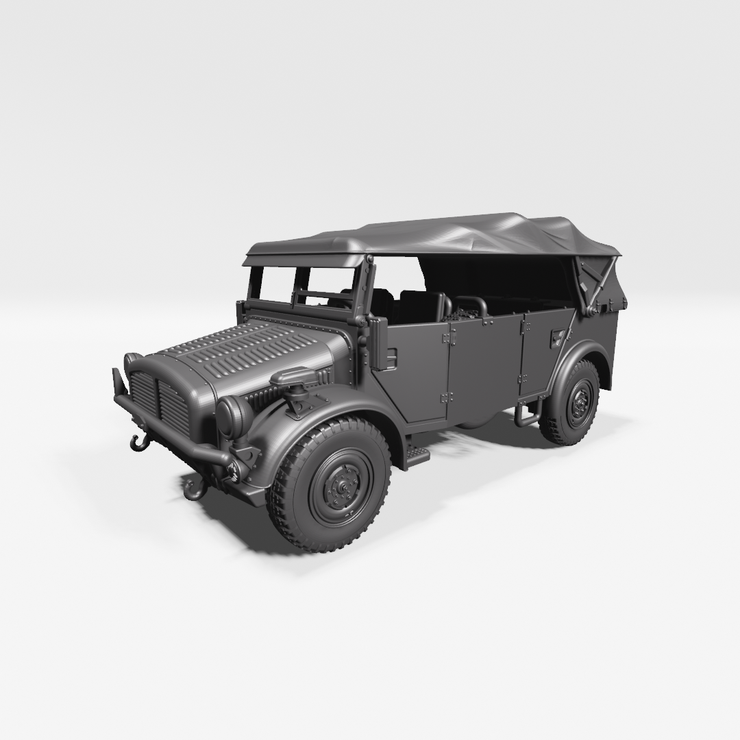 Horch 108 Type 40 (Heavy car) - WWII - German Army - wargame3d - 28mm Scale