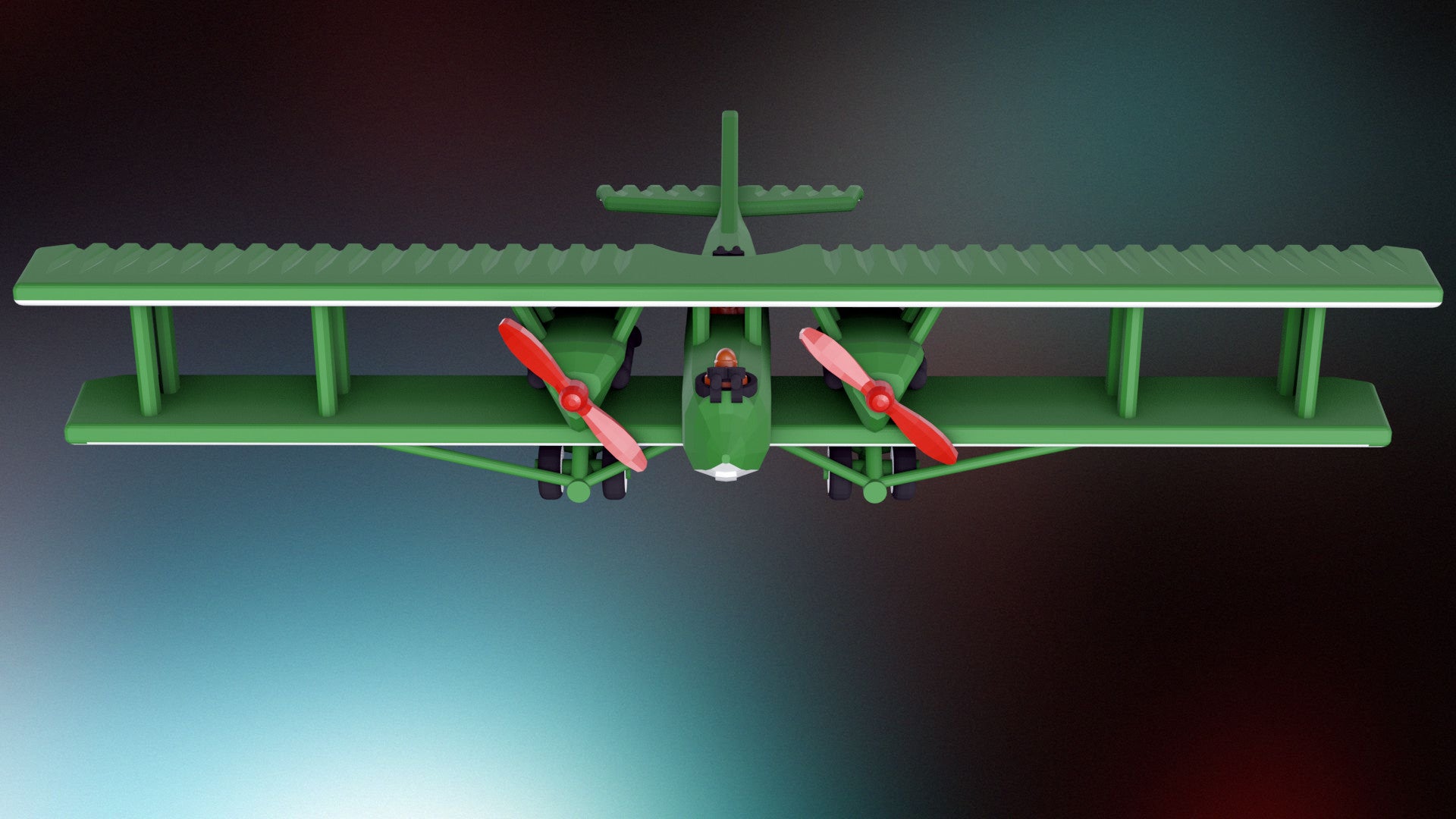 Caudron R.11 - WWI Bomber Planes - 1/144 Scale - wargame3d