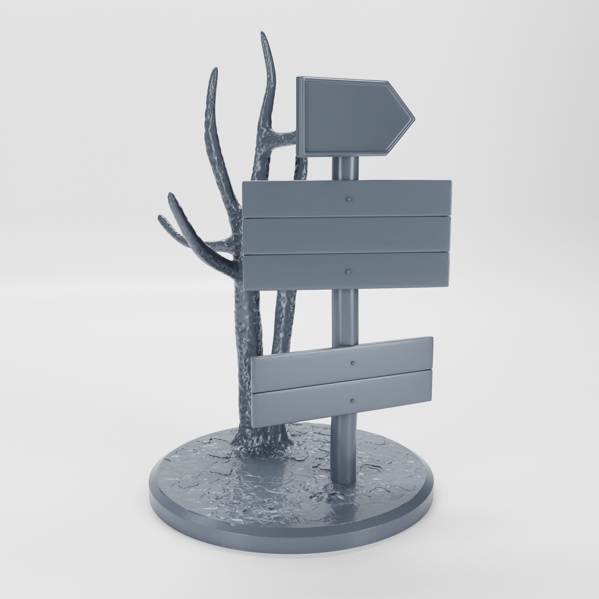 Objective Markers Part 2 - 10 Markers - 28 mm Scale - 40mm Marker - wargame3d