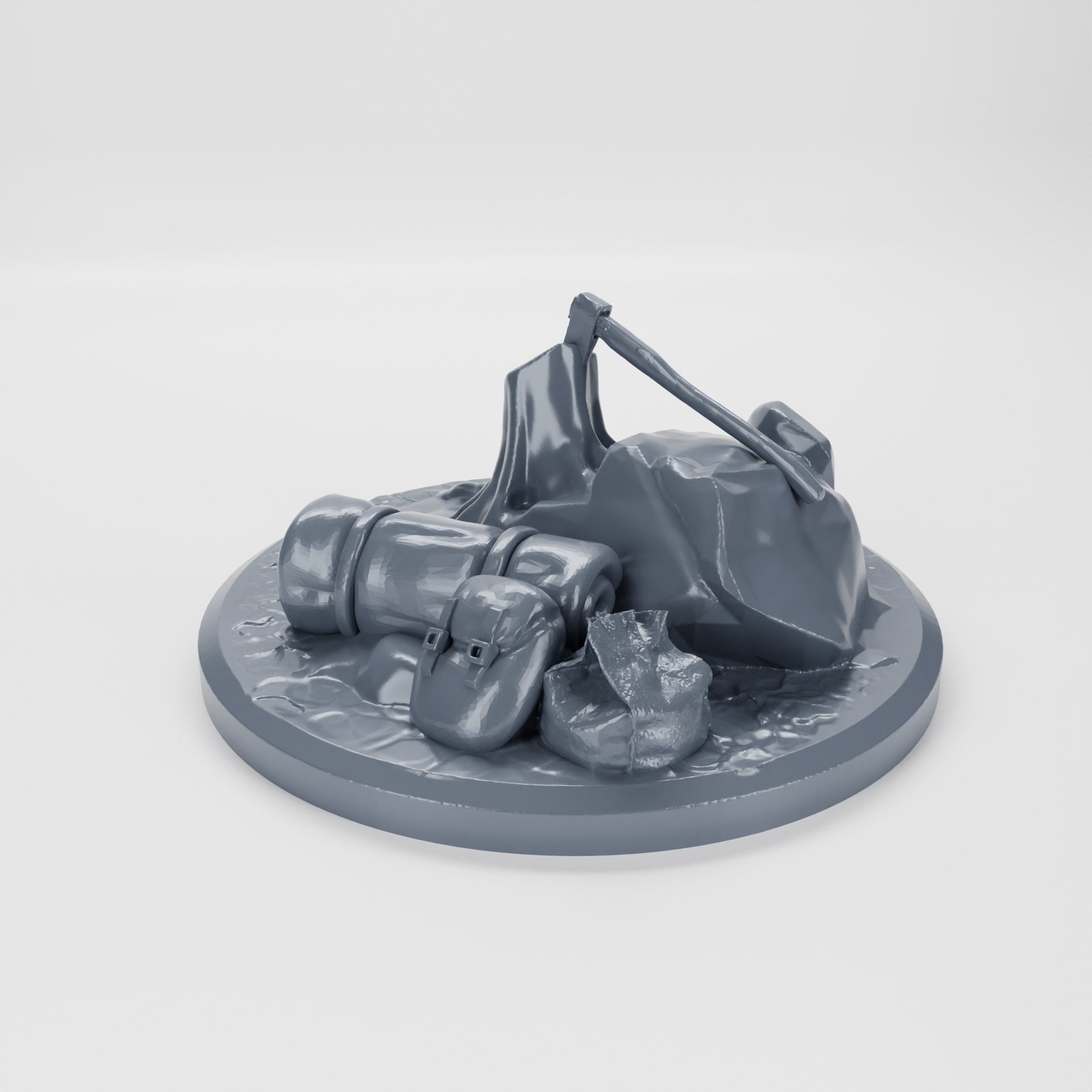 Objective Markers Part 2 - 10 Markers - 28 mm Scale - 40mm Marker - wargame3d