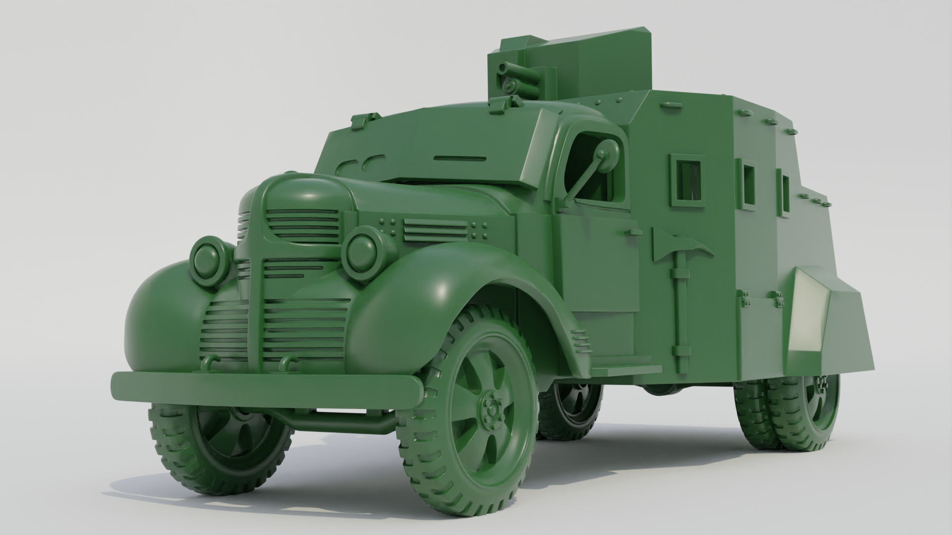 Dodge Tanake - French Army - wargame3d- 28mm Scale