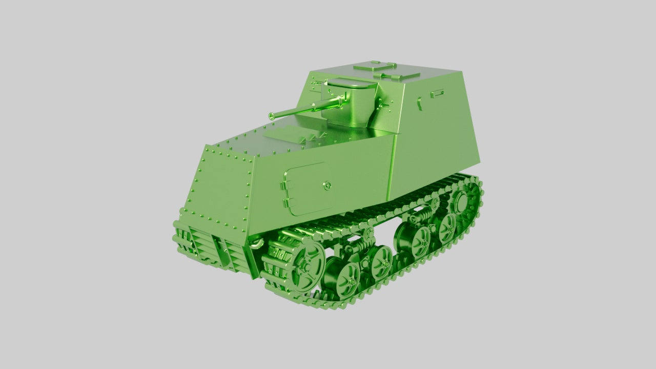 Tractor tank KhTZ-16 - wargame3d- 28mm Scale - Russian Army - Bolt Action
