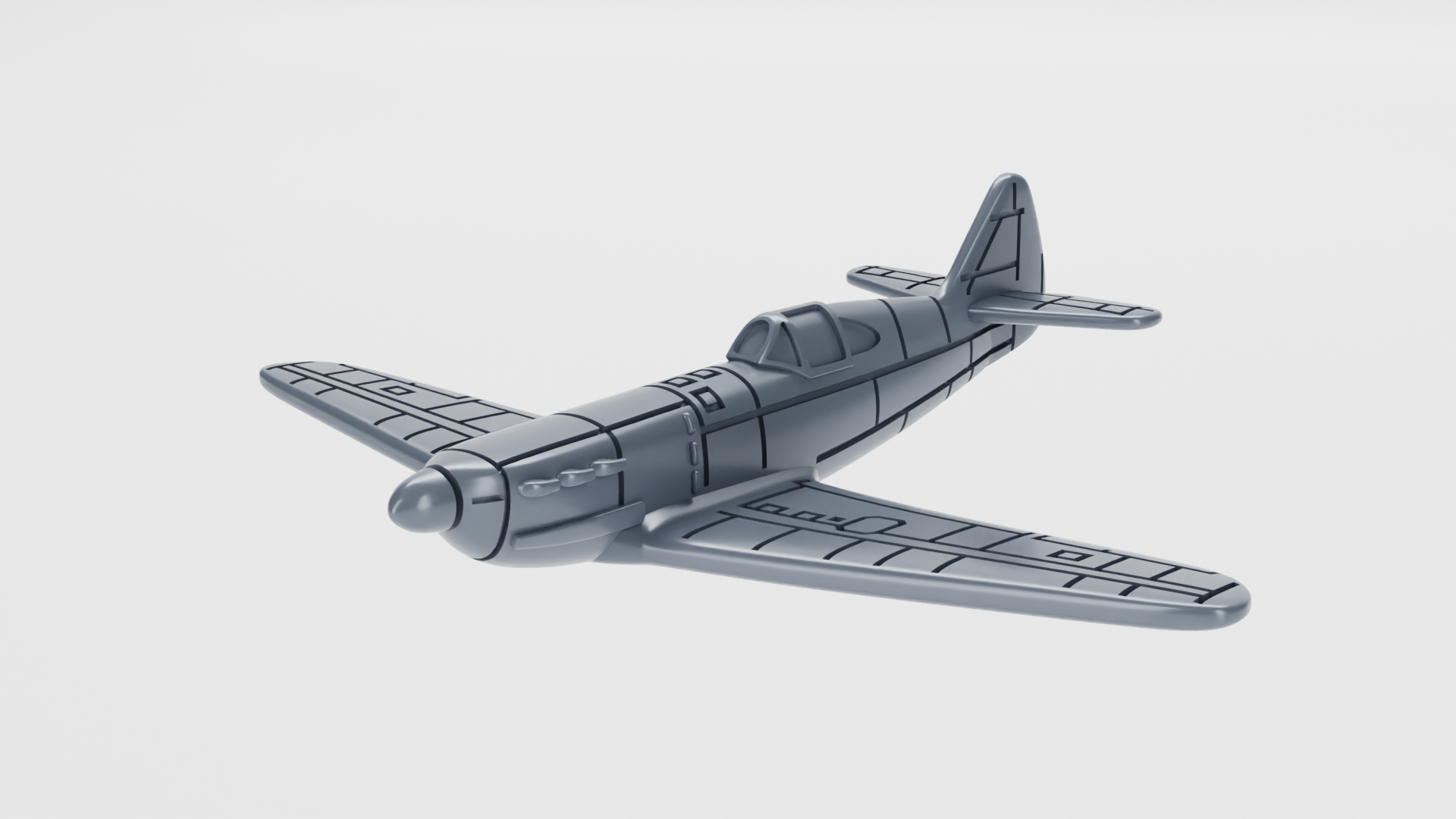 Dewoitine D.520 - French Aircraft of WWII - 1:200 Scale - Great for Table Top War Games and Dioramas - Resin - wargame3d