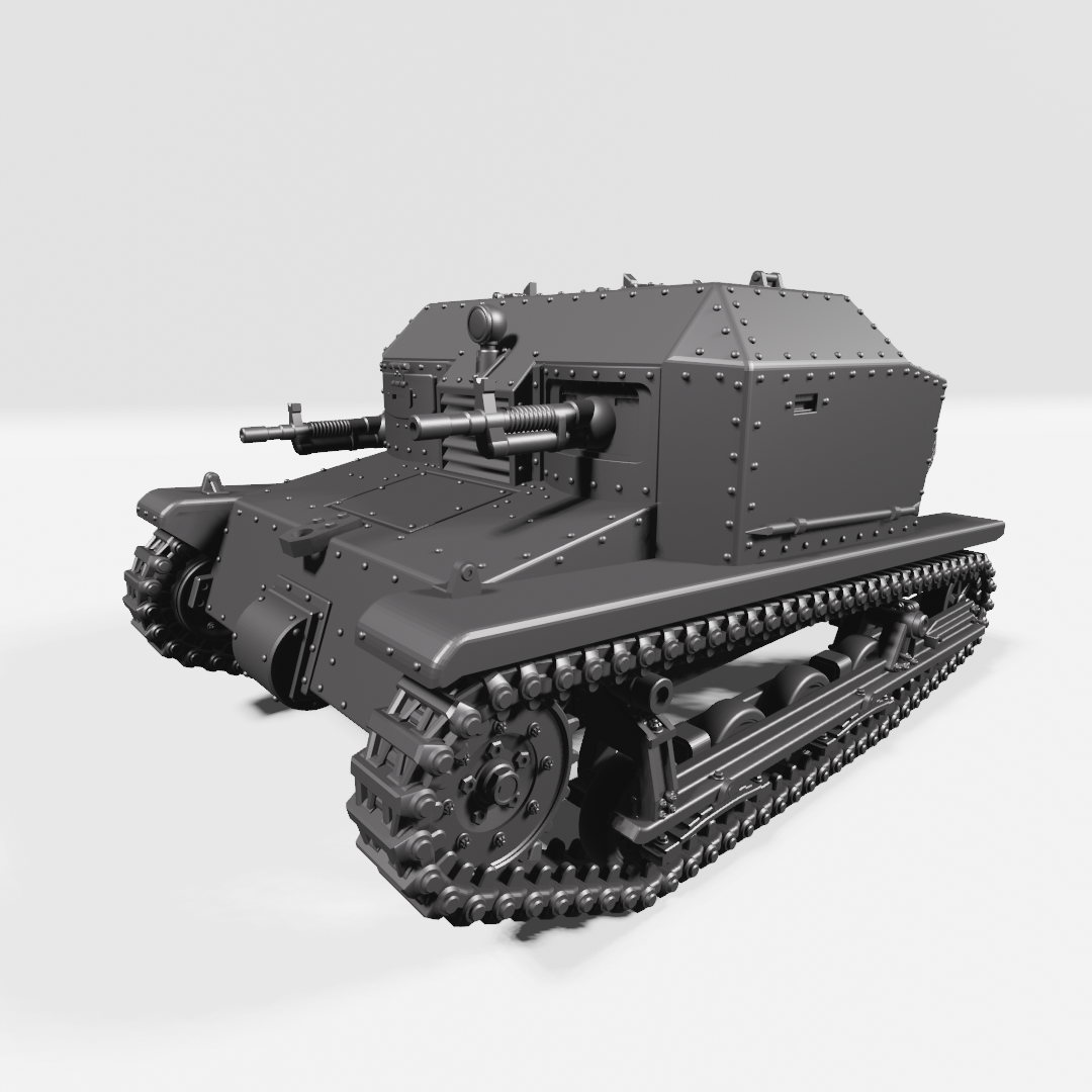LT vz33 - Other Nations Fighting Vehicles - 28mm Scale - wargame3d