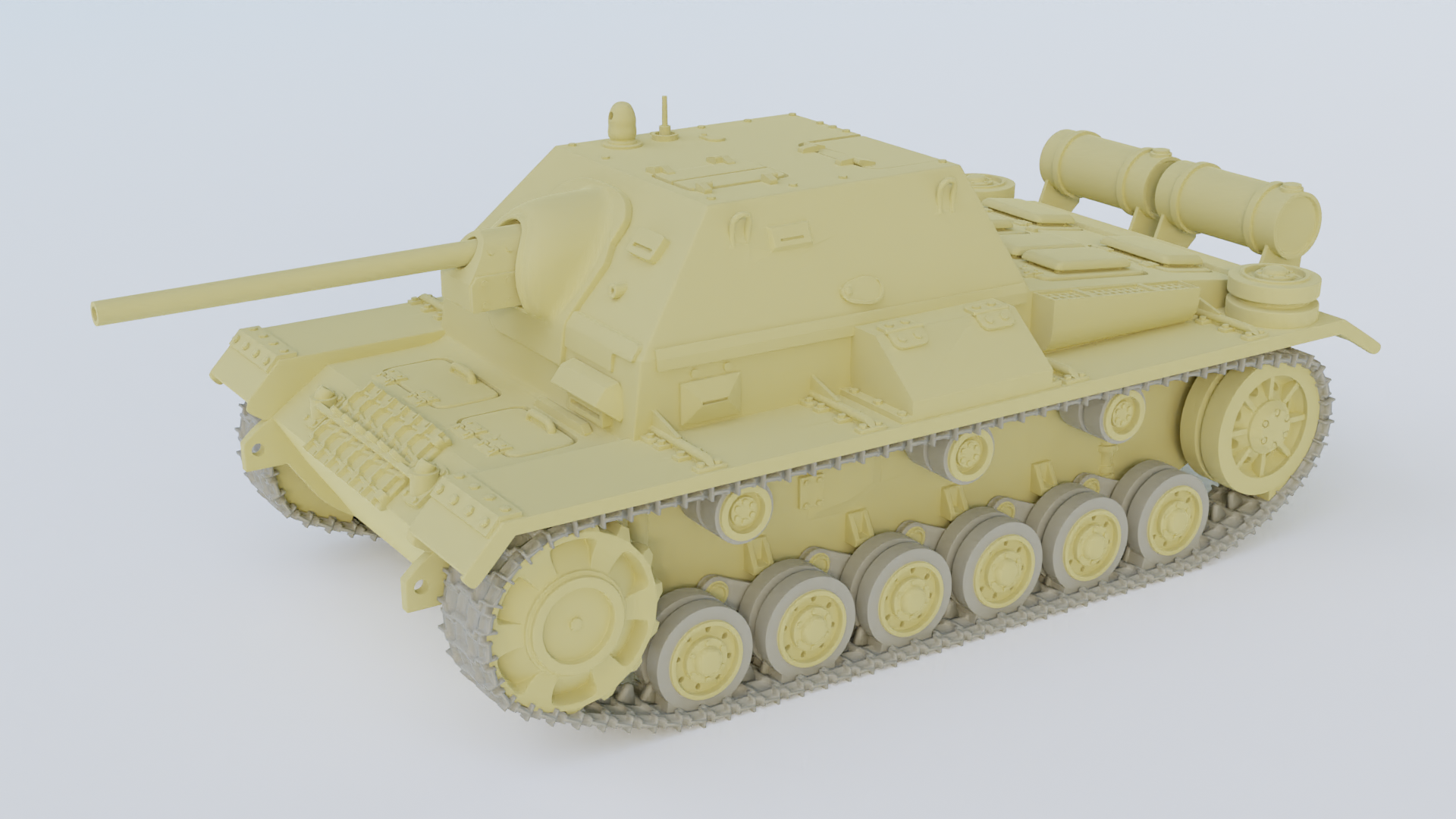 SU-76i Light SPG - Russian Army - wargame3d- 28mm Scale