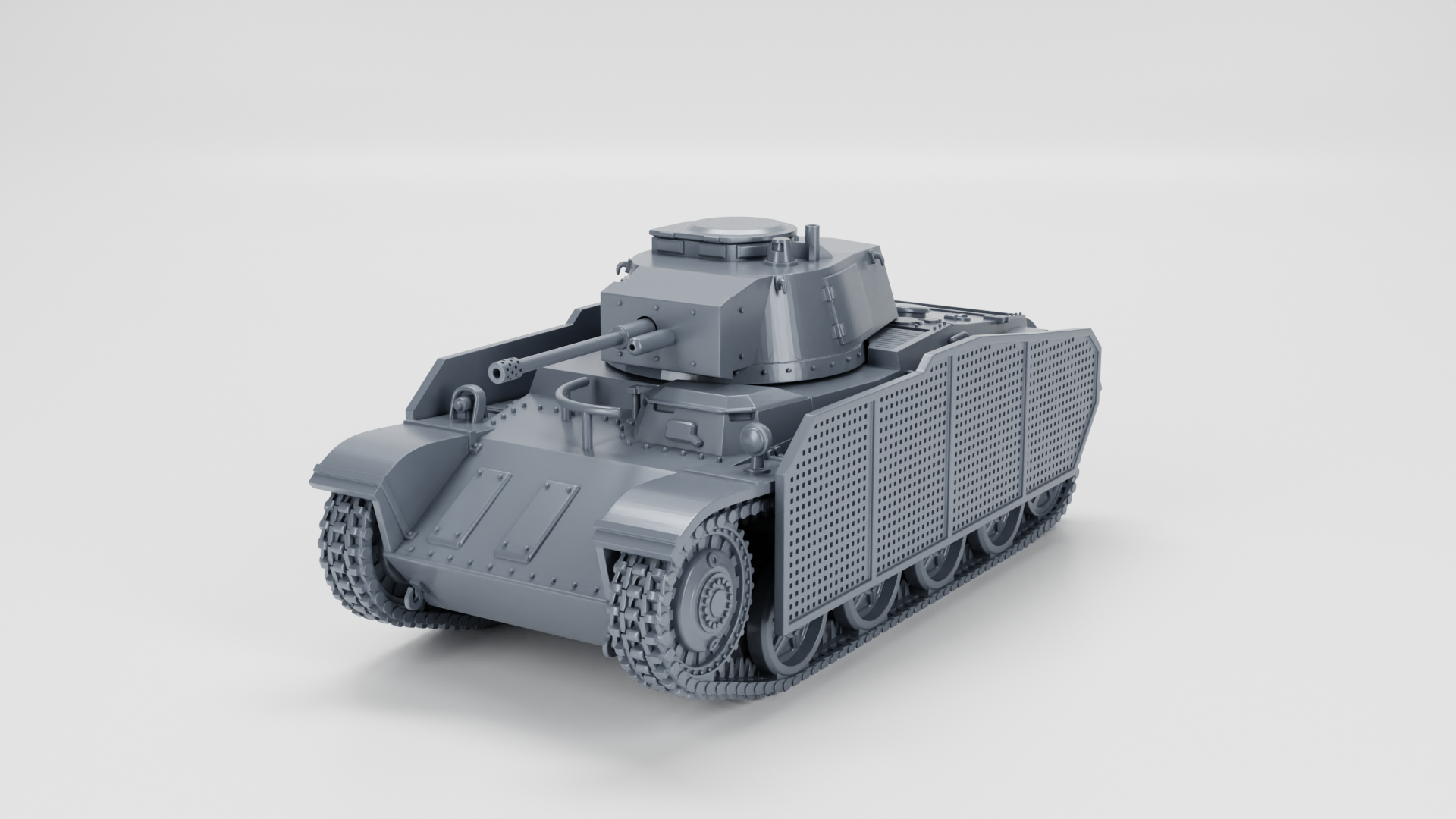 Light Tanks Toldi Variants - Hungarian Army - 28mm Scale - wargame3d