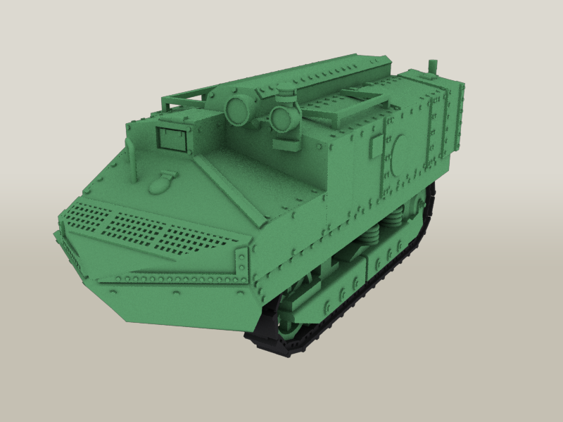 Schneider CA Char Ravitailleur - WWI - French Army - wargame3d- 28mm Scale