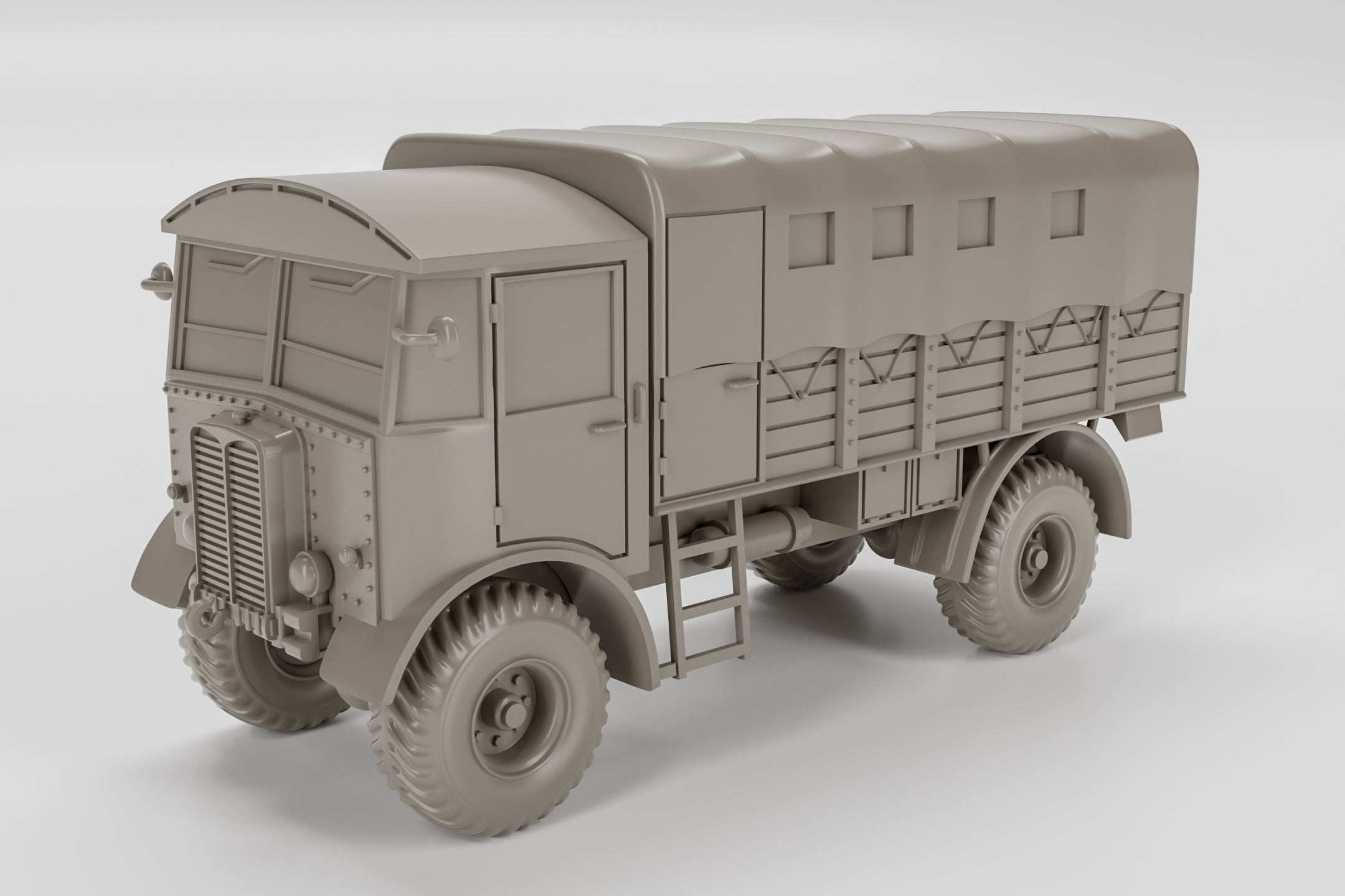 AEC Matador 4X4 Artillery Tractor - UK Army - wargame3d- 28mm Scale