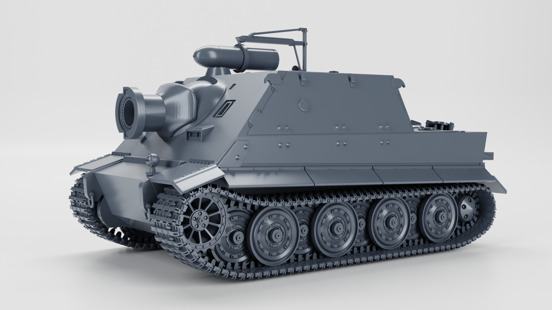 Sturmtiger - 38 cm RW61 auf Sturmmörser Tiger - German Sturmpanzer - WWII - German Army - wargame3d - 28mm Scale