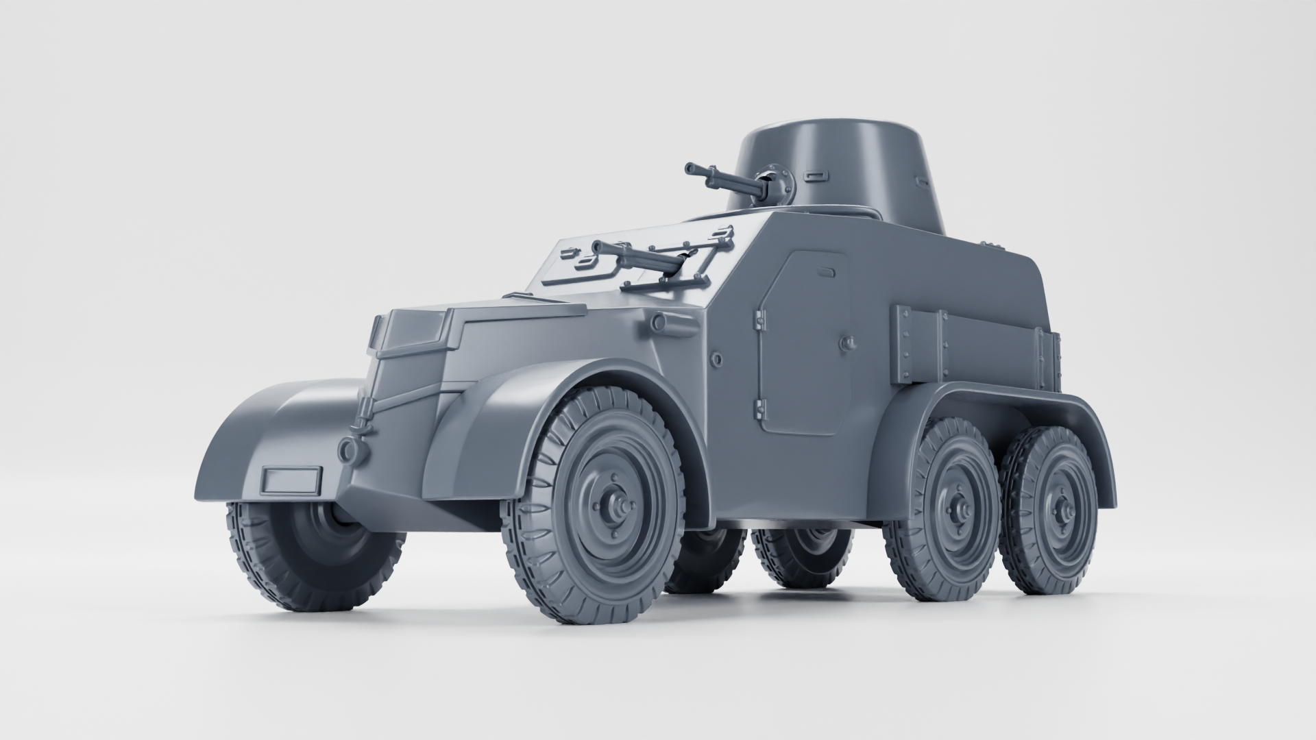 Armored car Tatra OA vz.30 - Other Nations Fighting Vehicles - 28mm Scale - wargame3d