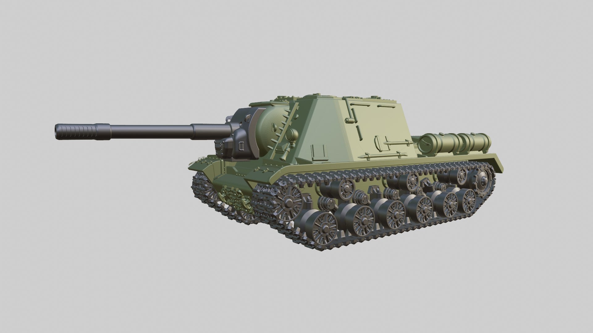 ISU-152 Heavy SPG (Zveroboy) - wargame3d- 28mm Scale - Russian Army - Bolt Action
