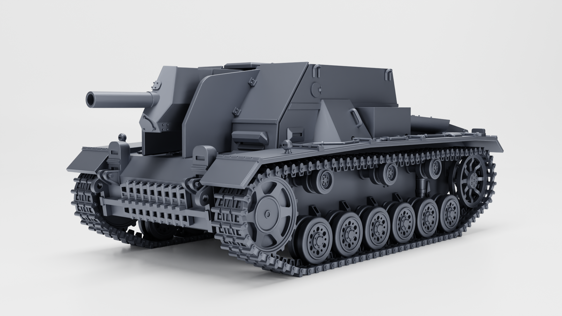 SG-122 Artsturm - German Sturmpanzers - WWII - German Army - wargame3d - 28mm Scale