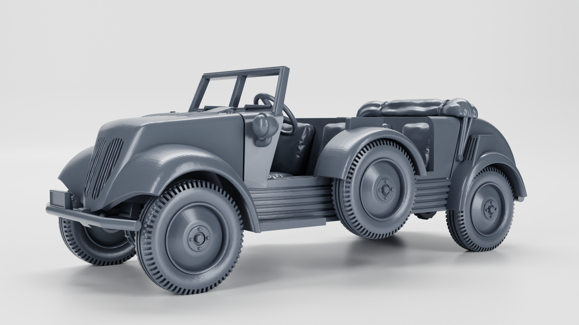Gelandewagen Tempo G 1200 - Germany - wargame3d - 28mm Scale