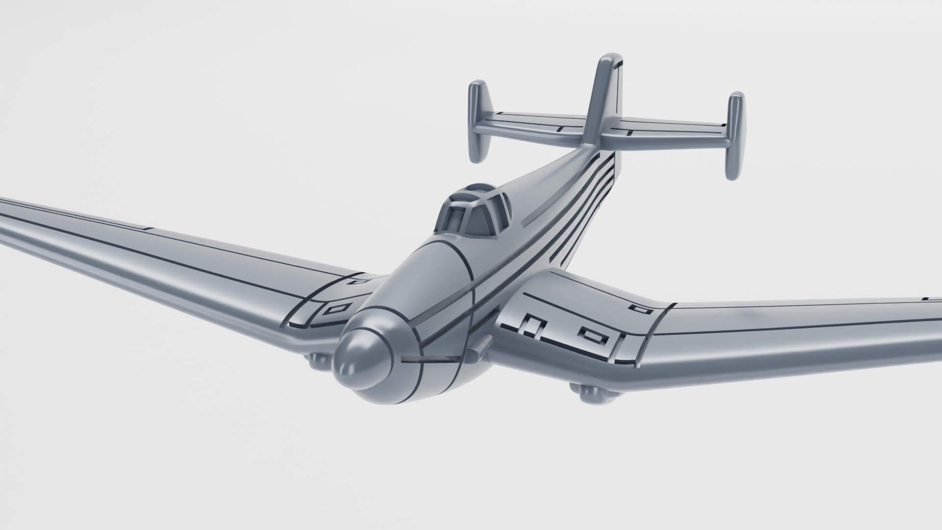 Loire-Nieuport LN.401 - French Aircraft of WWII - 1:200 Scale - Great for Table Top War Games and Dioramas - Resin - wargame3d