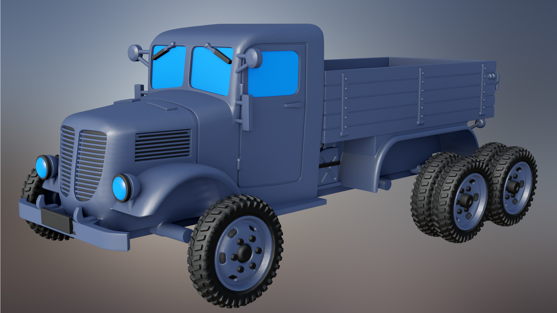 Tatra 92 - Czech Army - 28mm Scale - wargame3d