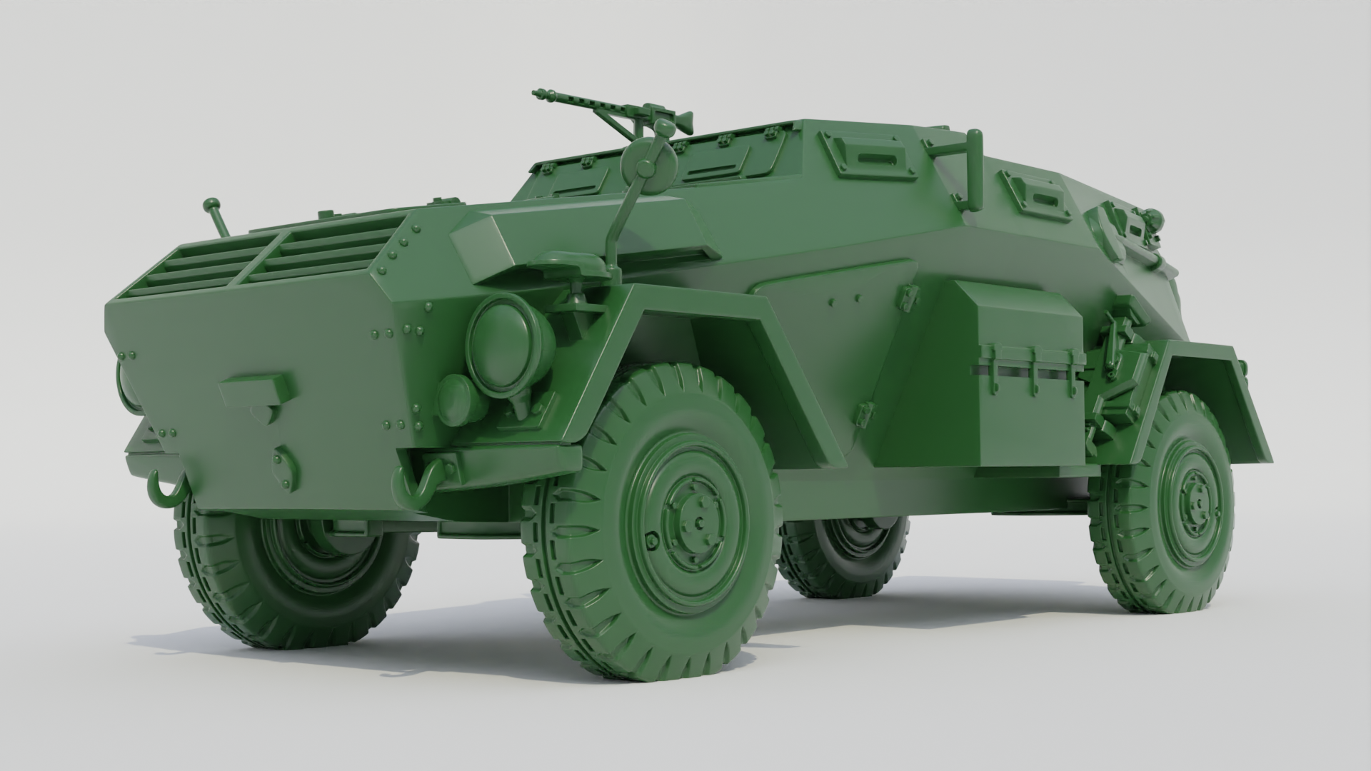 Sd.Kfz.247 Ausf.B (4 Rad) - German Army - 28mm Scale - wargame3d