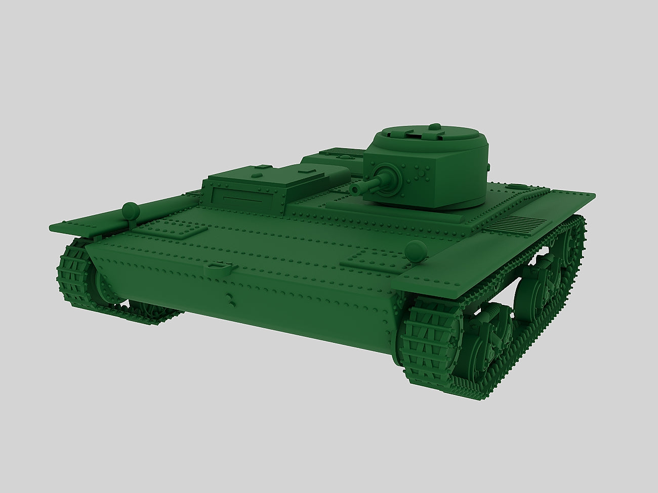 Soviet light tank T-38 - Russian Army - wargame3d- 28mm Scale