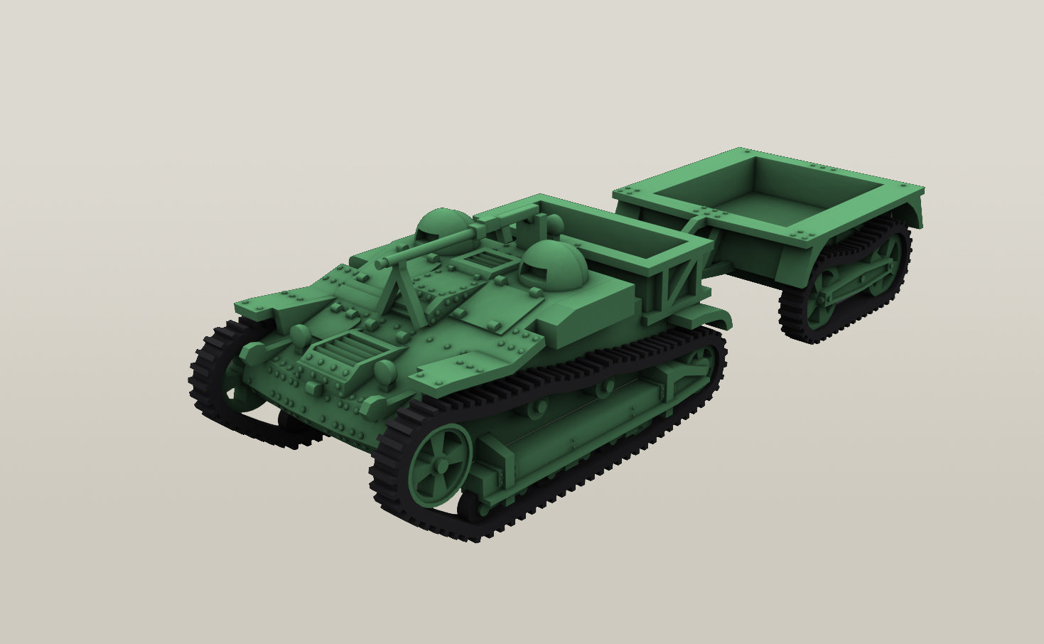 Renault UE - French Army - wargame3d- 28mm Scale