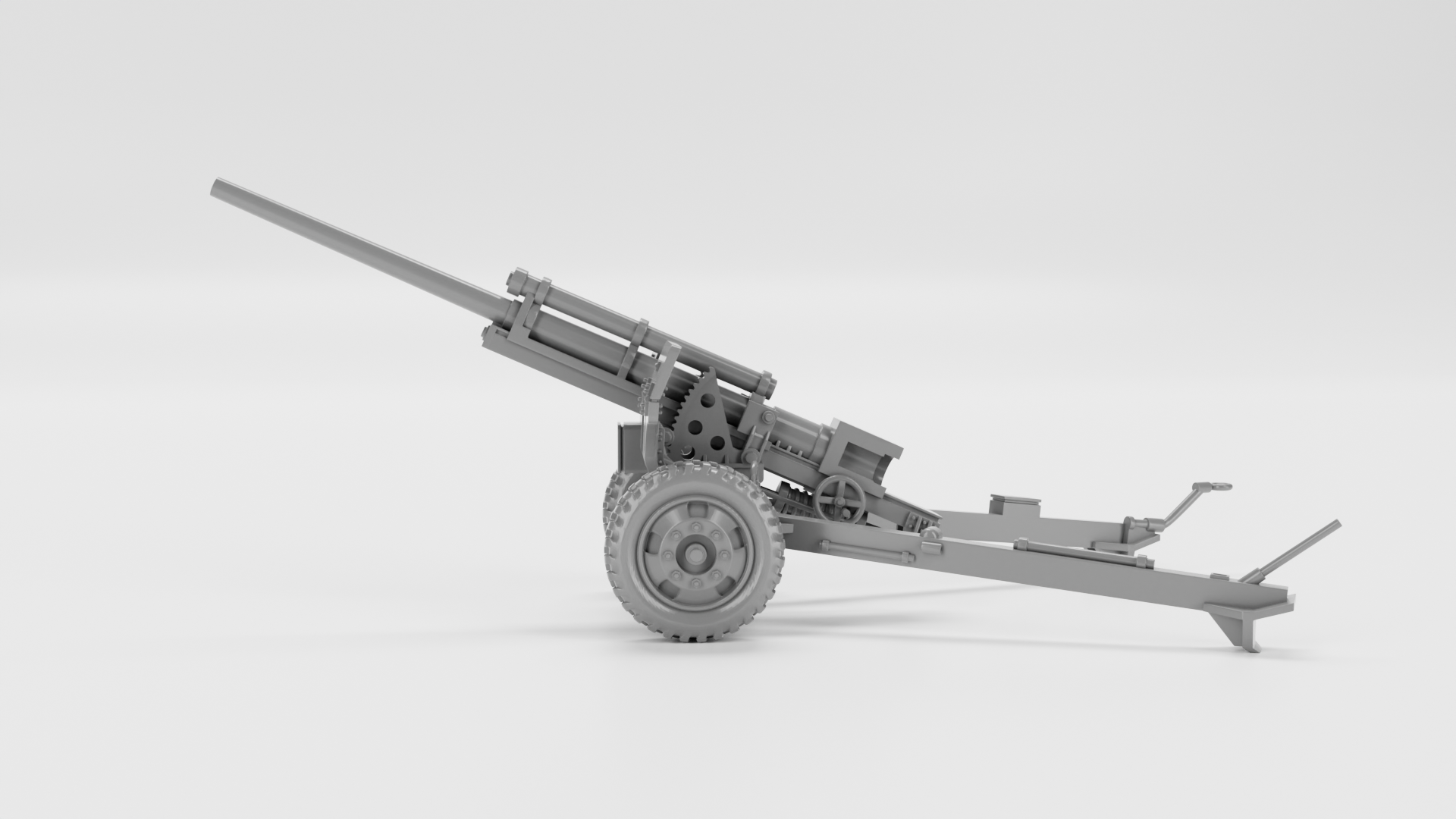 3-inch Anti-tank Gun M5 - US Army - 28mm Scale - wargame3d