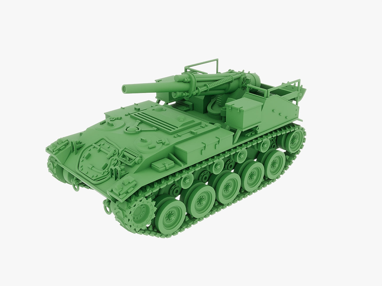 M41 155 mm GMC - 28mm Scale - wargame3d