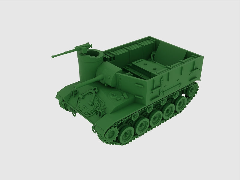 М37 105mm HMC - 28mm Scale - wargame3d