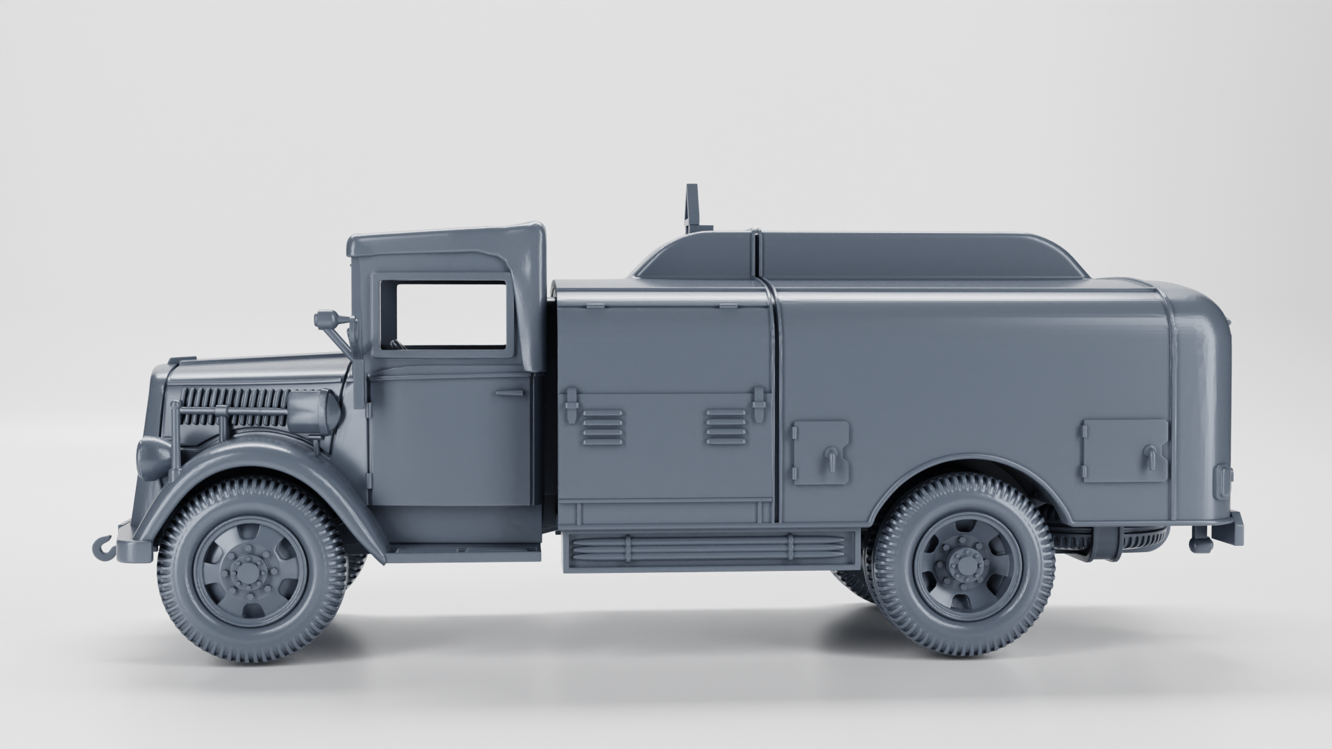 Opel Blitz Tankwagen - Kfz.385 - Germany - wargame3d - 28mm Scale