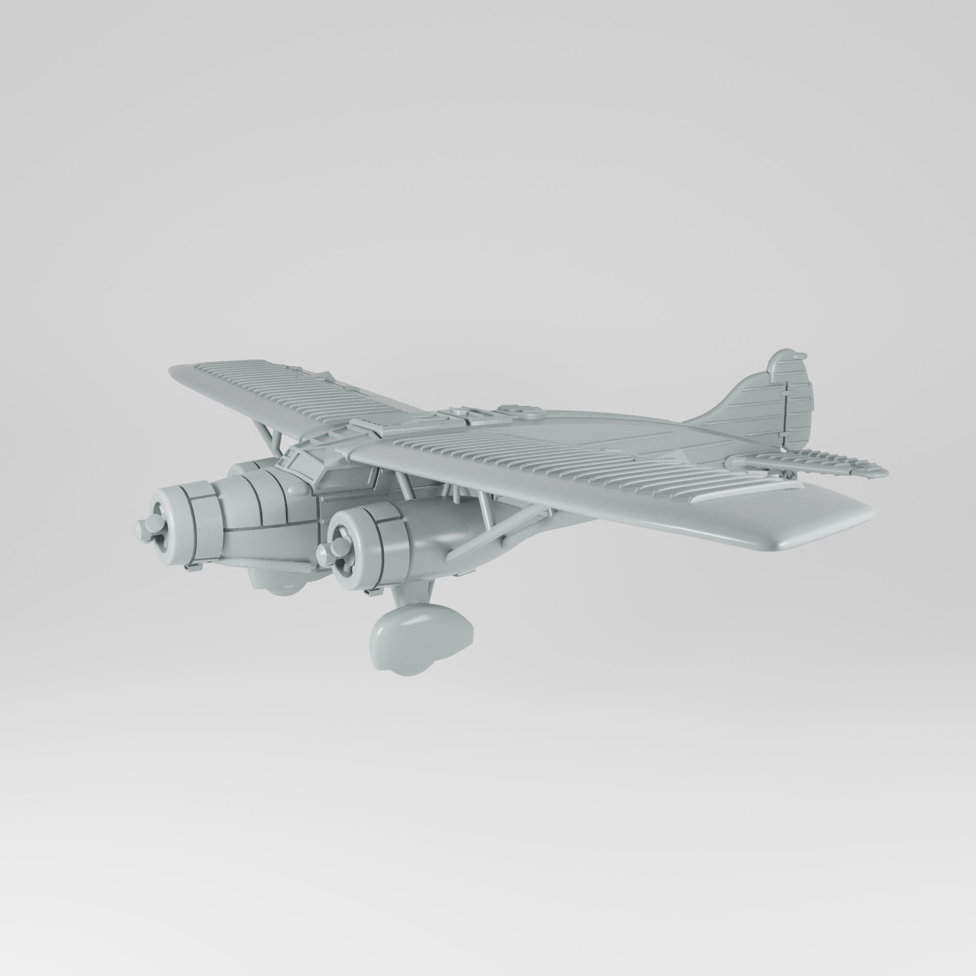 Caproni Ca.133 - Battle Planes of WWII - 1/200 Scale - wargame3d