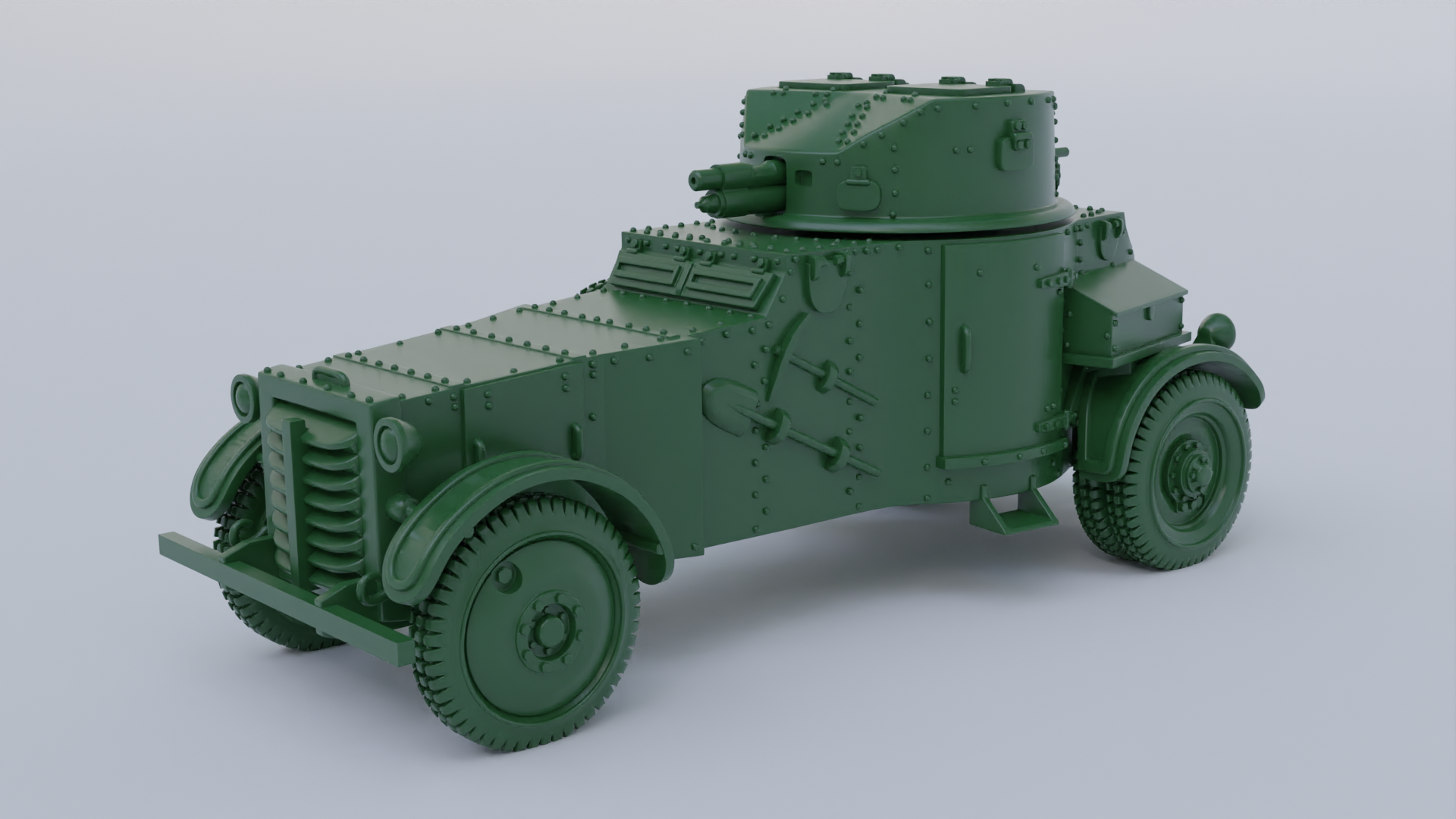 White-Laffly AMD 50 - French Army - wargame3d- 28mm Scale