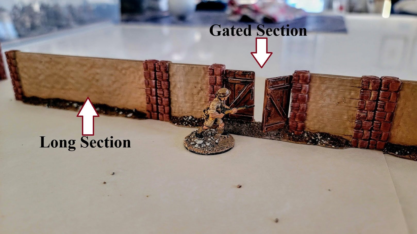 Wall System - War Games And Dioramas - 28 mm - Bolt Action