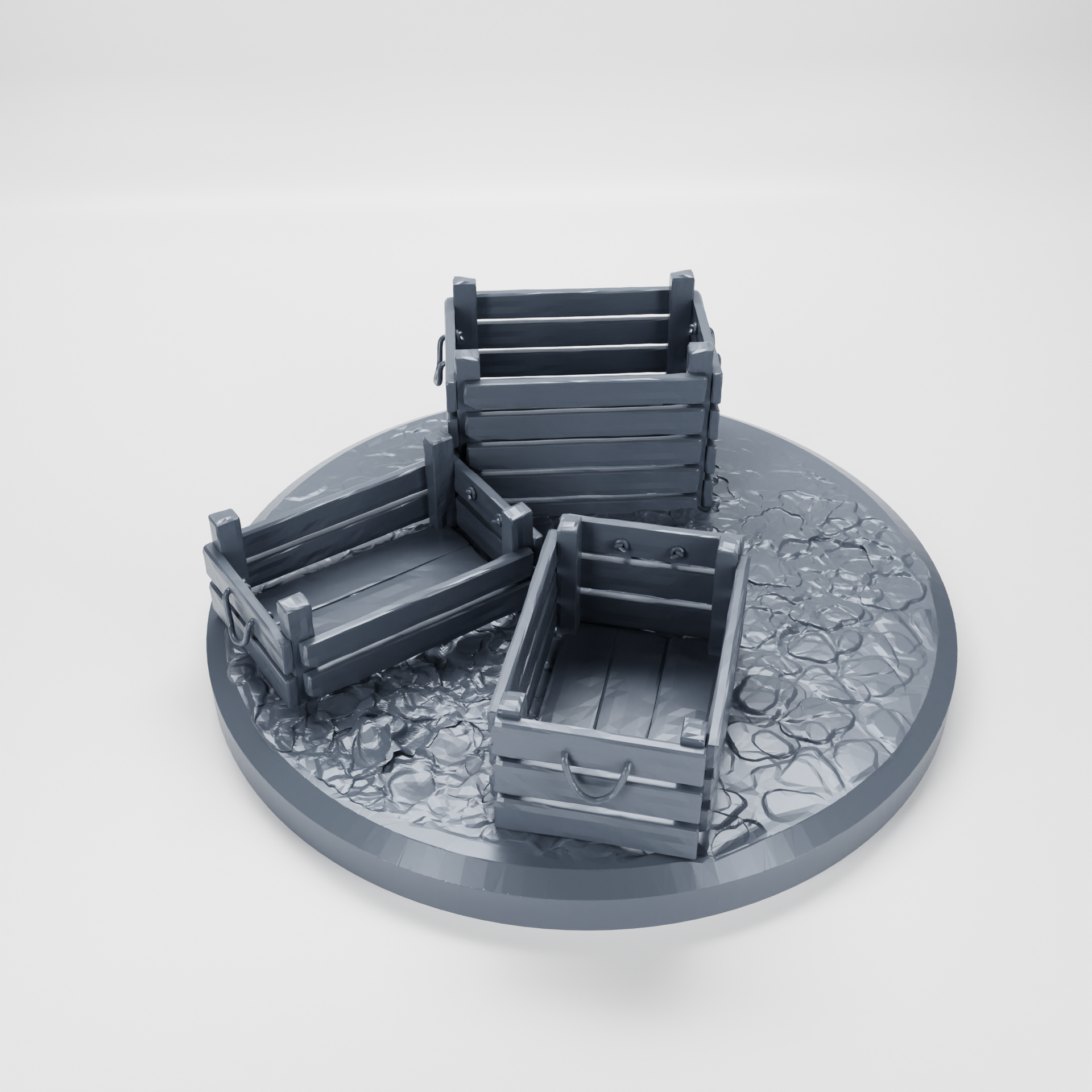 Objective Markers Part 2 - 10 Markers - 28 mm Scale - 40mm Marker - wargame3d