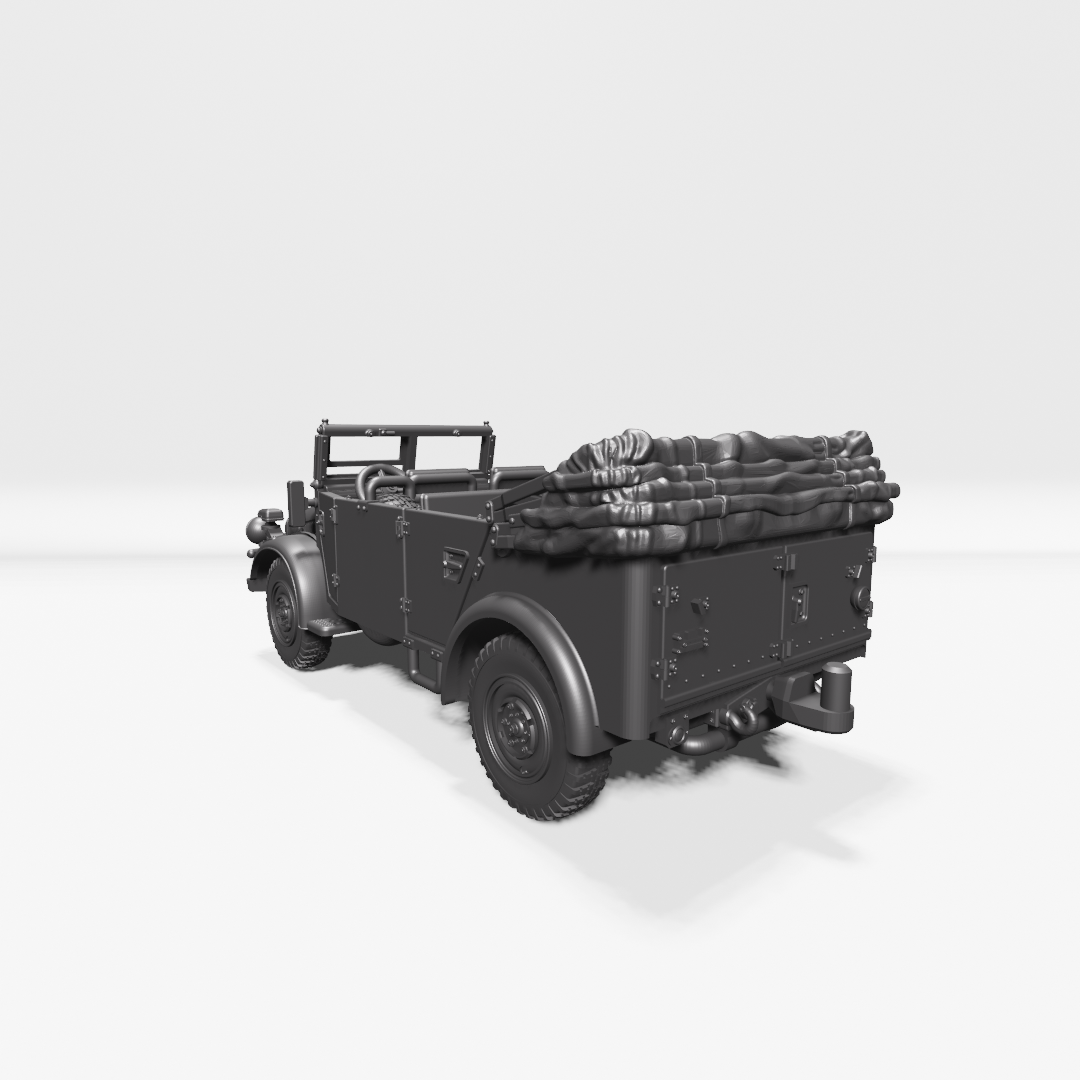 Horch 108 Type 40 (Heavy car) - WWII - German Army - wargame3d - 28mm Scale