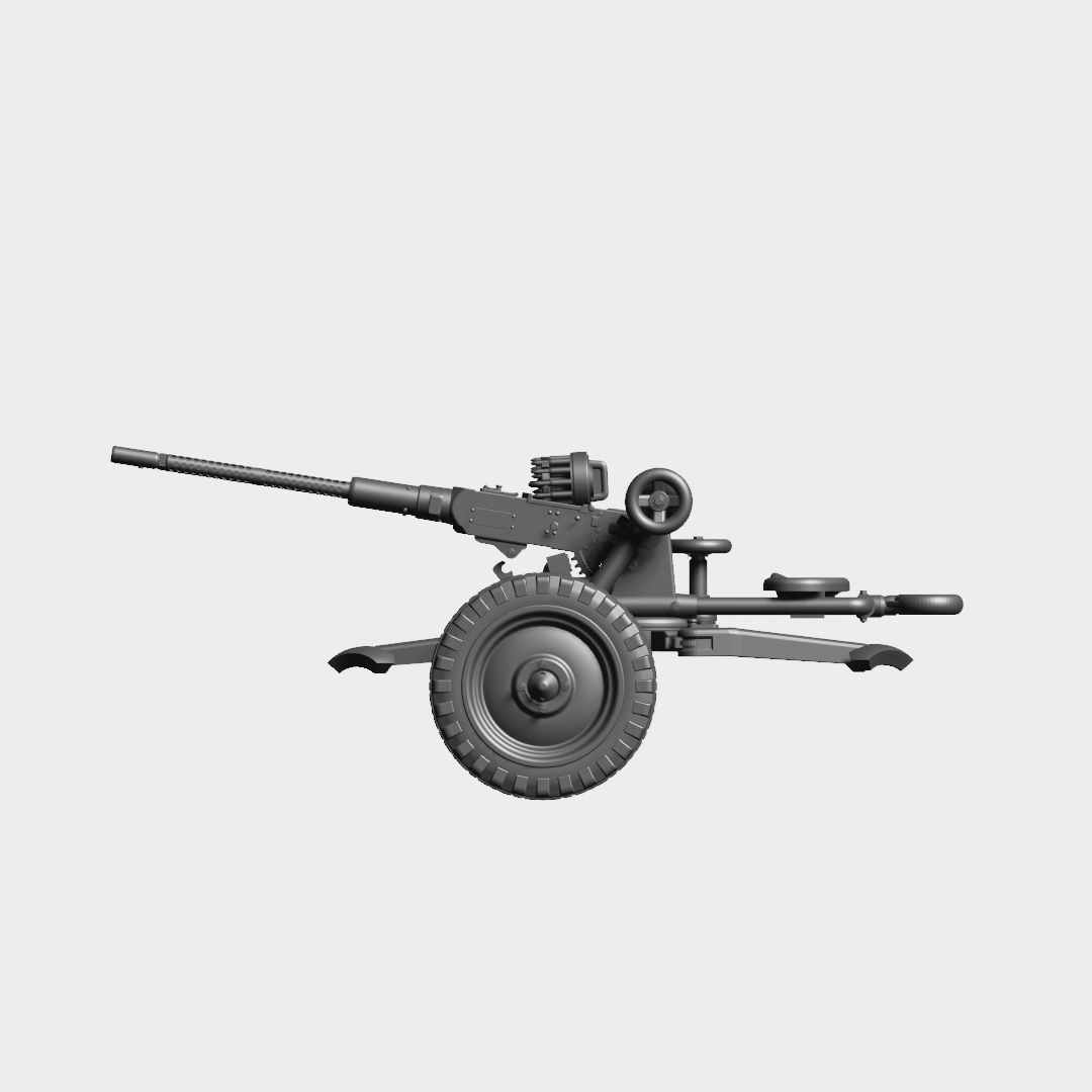 AA gun Bofors 20mm (Lvakan m40) - Other Nations Fighting Vehicles - 28mm Scale - wargame3d