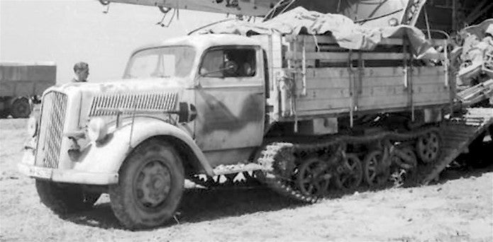 Sd.Kfz.3 Opel Maultier - German Army - 28mm Scale - wargame3d