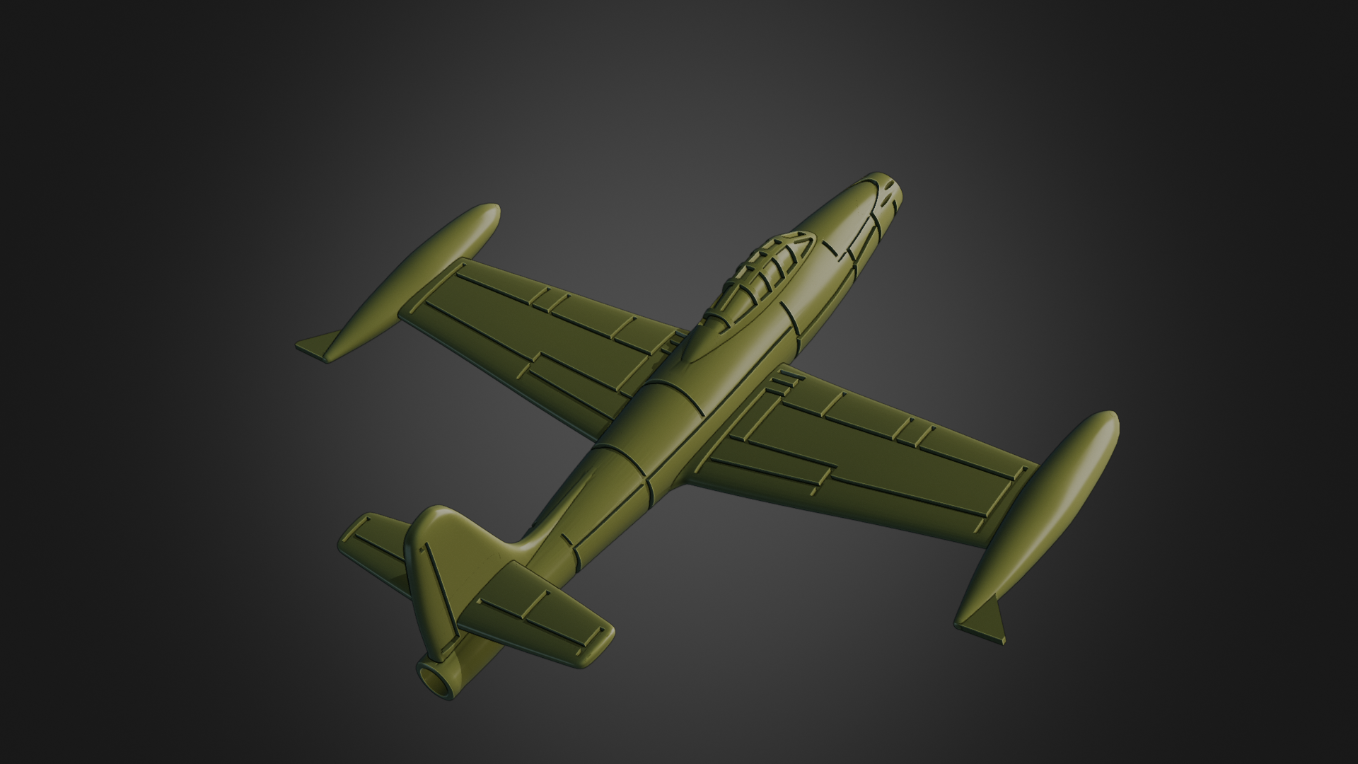 Republic F-84E Thunderjet - Korean War - 1/200 Scale - wargame3d