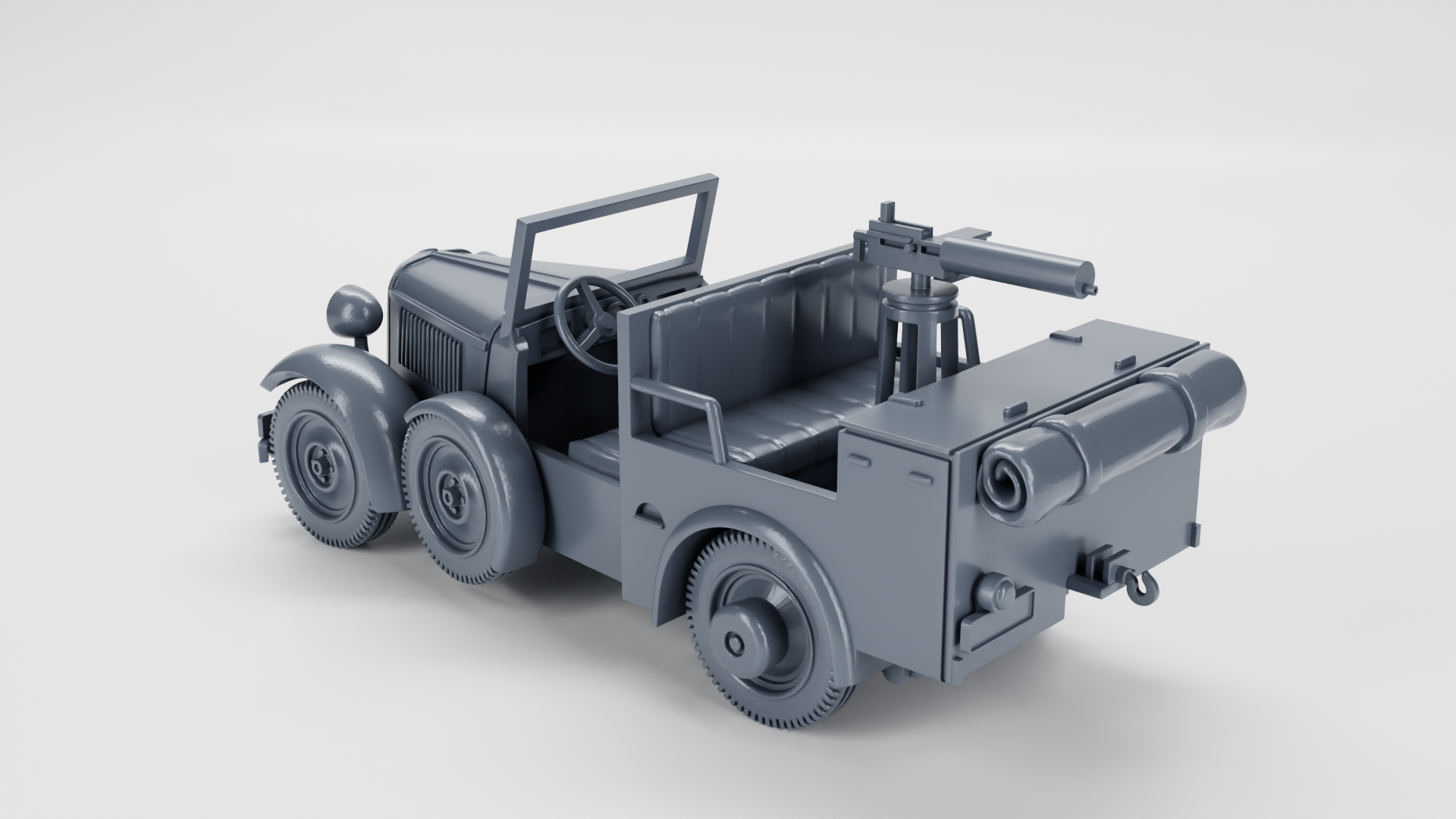 PzInz 302 - Fiat 508-518 - Polish Army - 28mm Scale - wargame3d