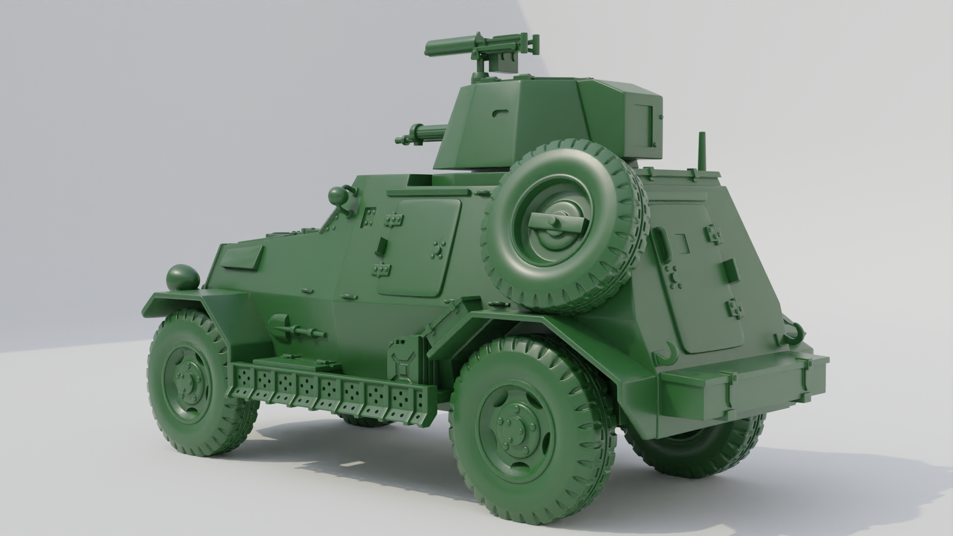 Marmon-Herrington Mk.III - UK Army - 28mm Scale - wargame3d