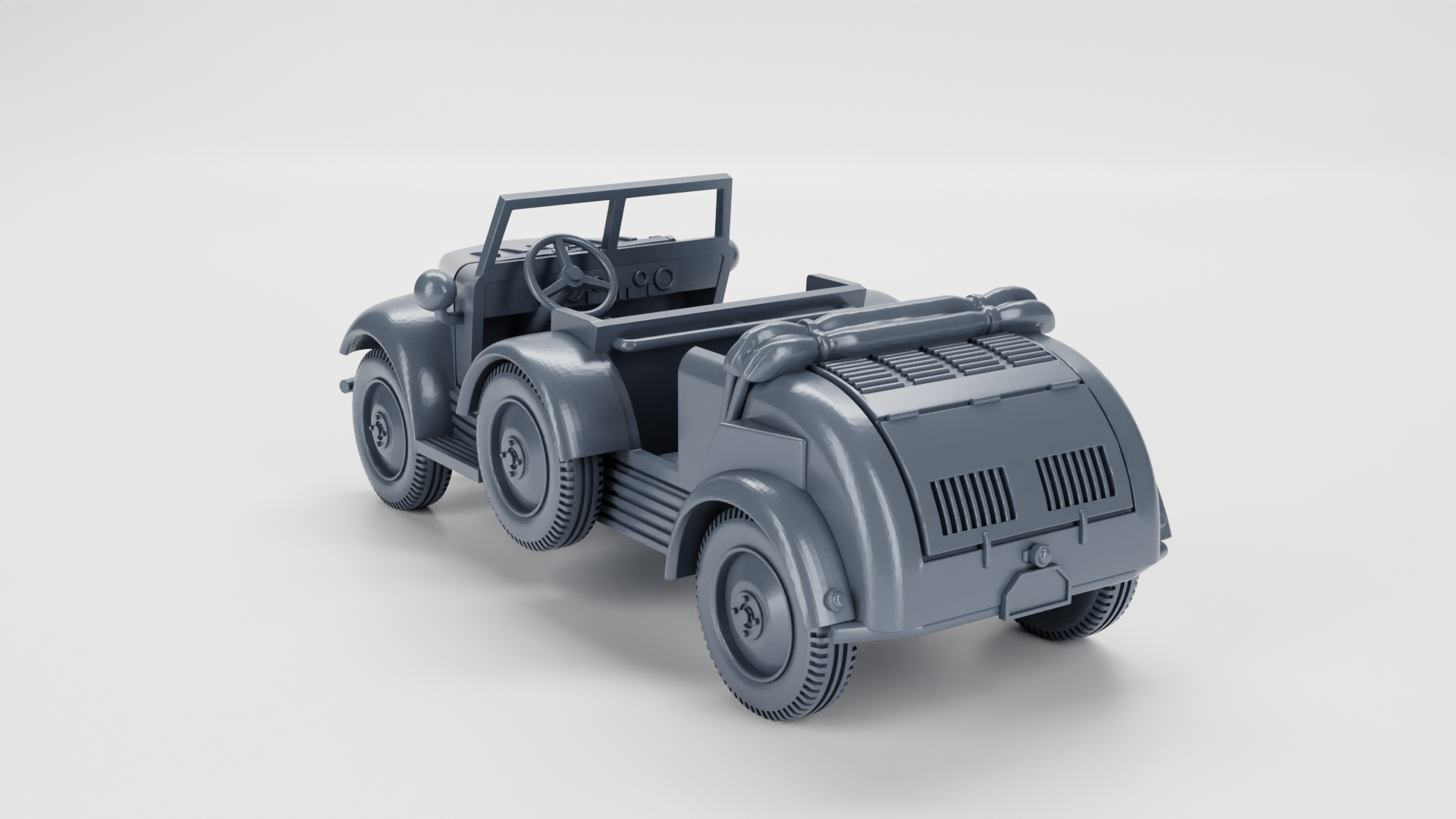 Gelandewagen Tempo G 1200 - Germany - wargame3d - 28mm Scale