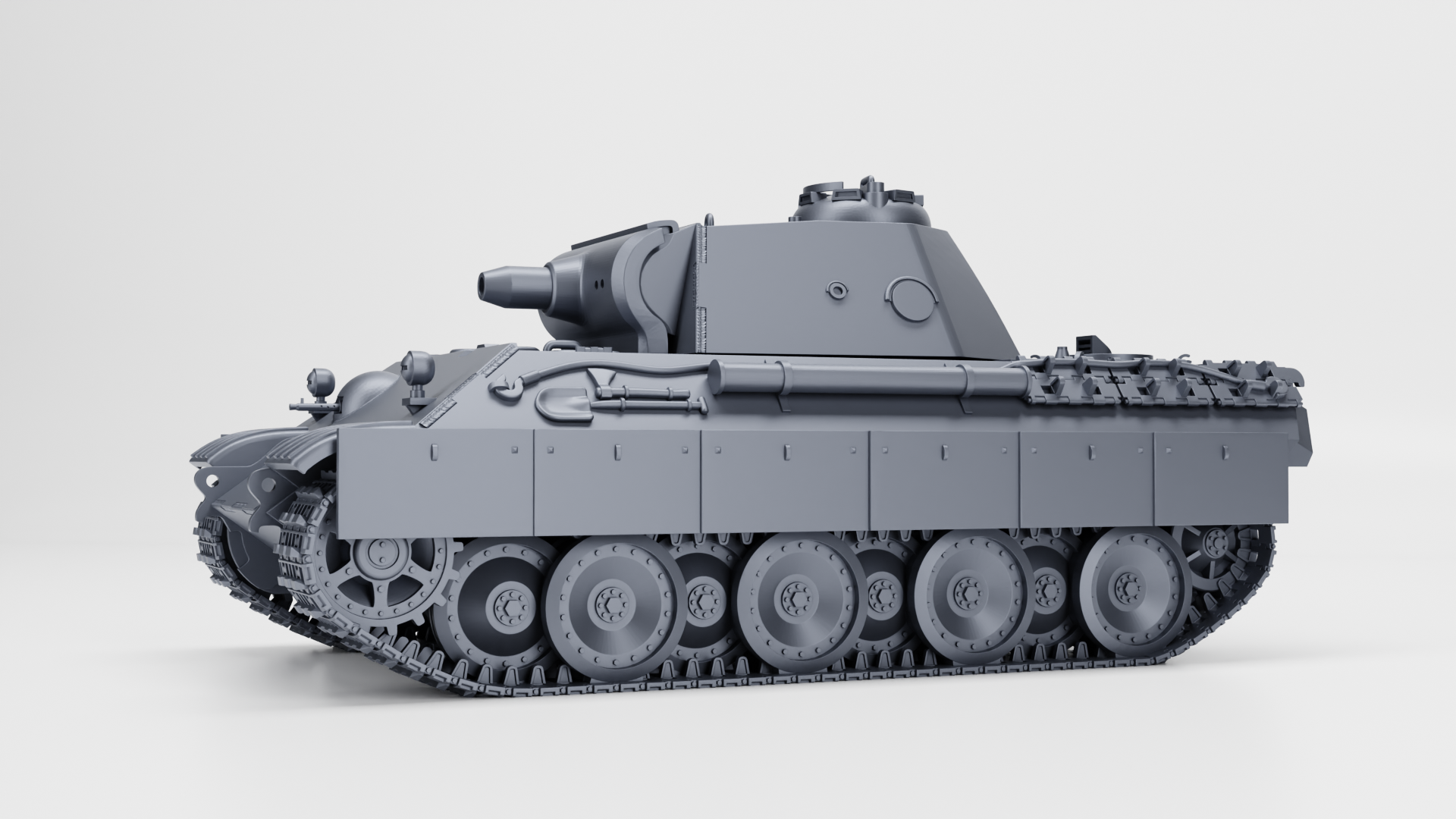 Sturmpanzer V SturmPanther (15cm Panzerwerfer Auf Sf) - German Sturmpanzer - WWII - German Army - wargame3d - 28mm Scale