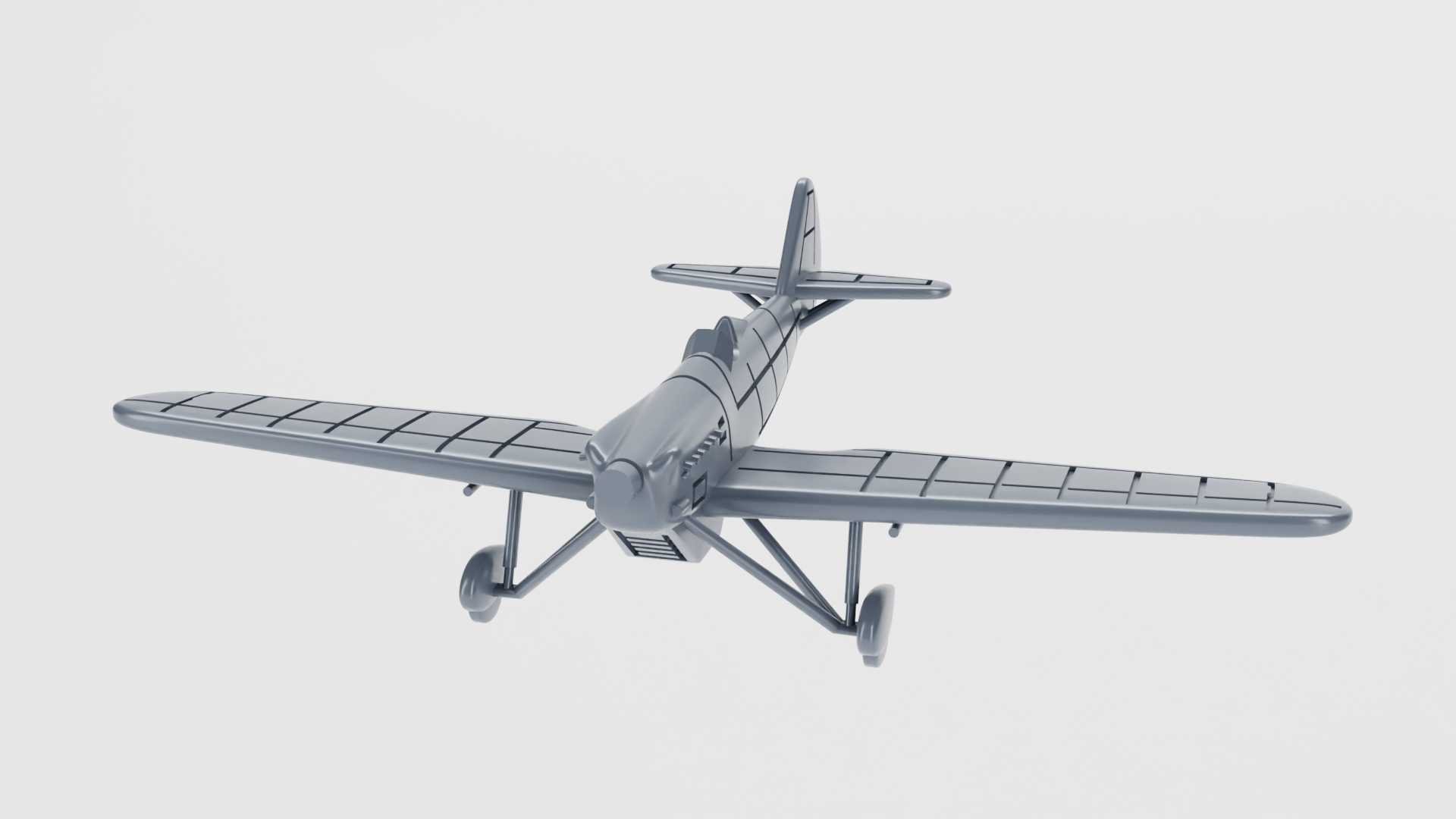 Dewoitine 501 - French Aircraft of WWII - 1:200 Scale - Great for Table Top War Games and Dioramas - Resin - wargame3d