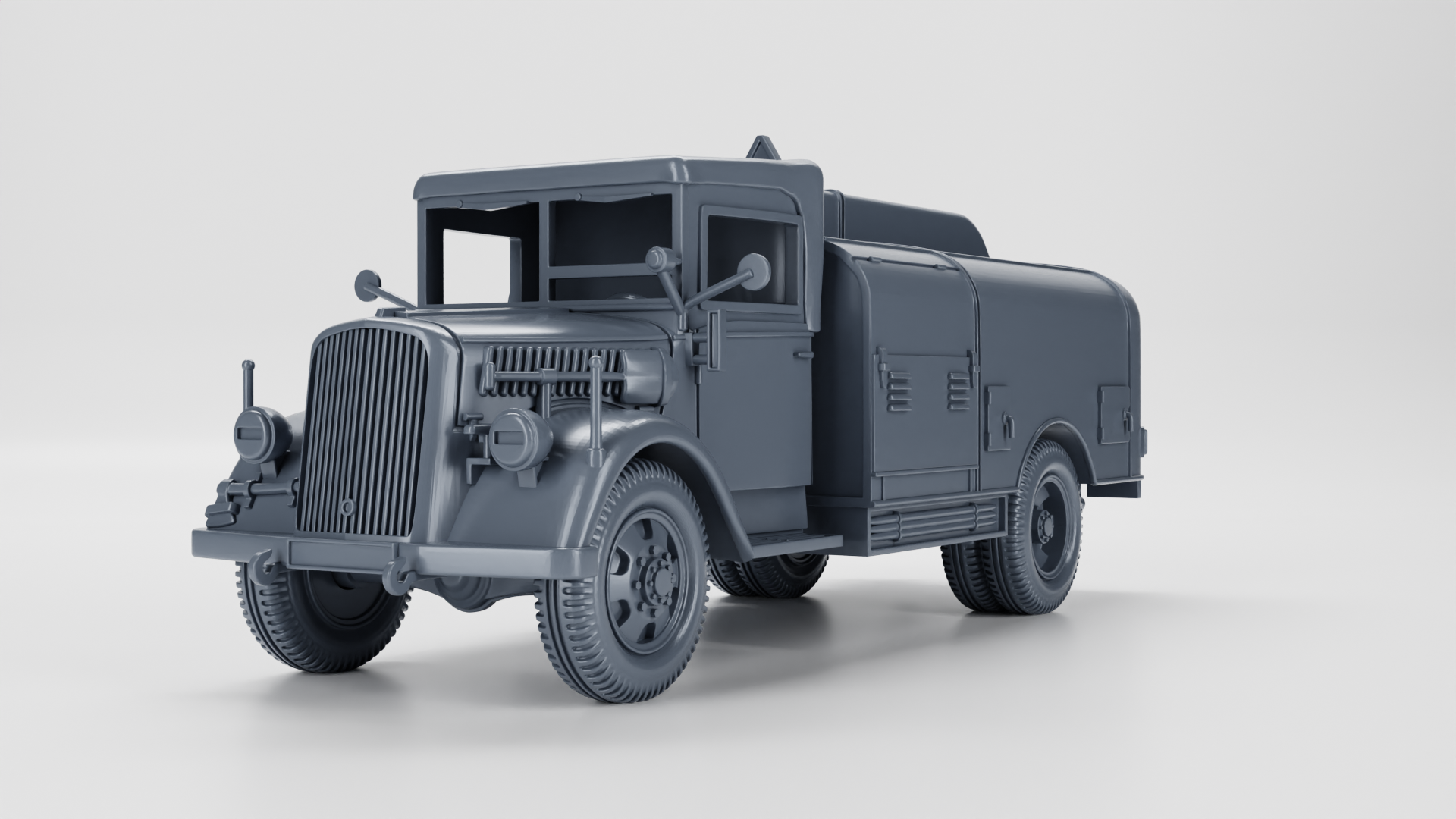 Opel Blitz Tankwagen - Kfz.385 - Germany - wargame3d - 28mm Scale