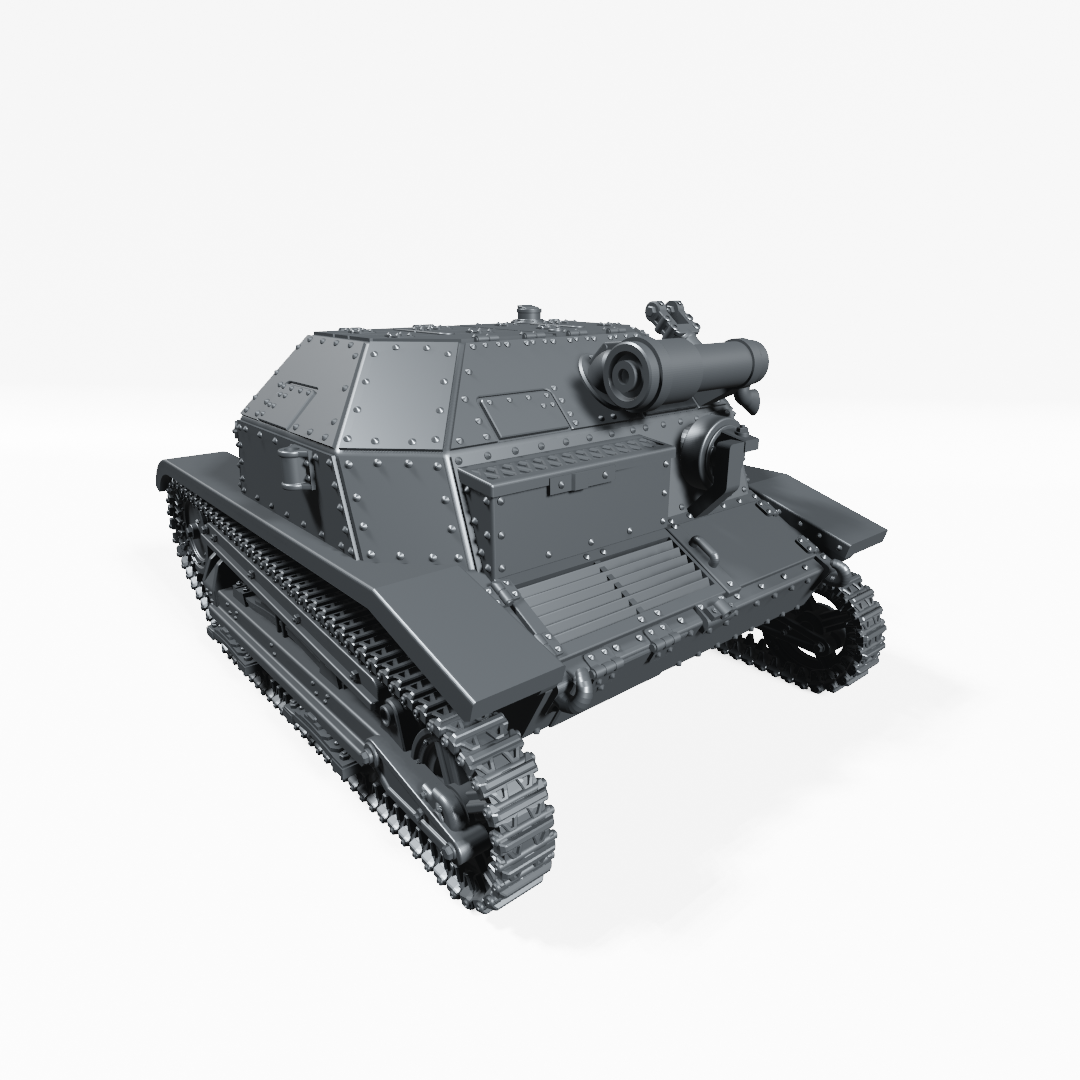 Tankette TKS - Polish Army - 28mm Scale - wargame3d
