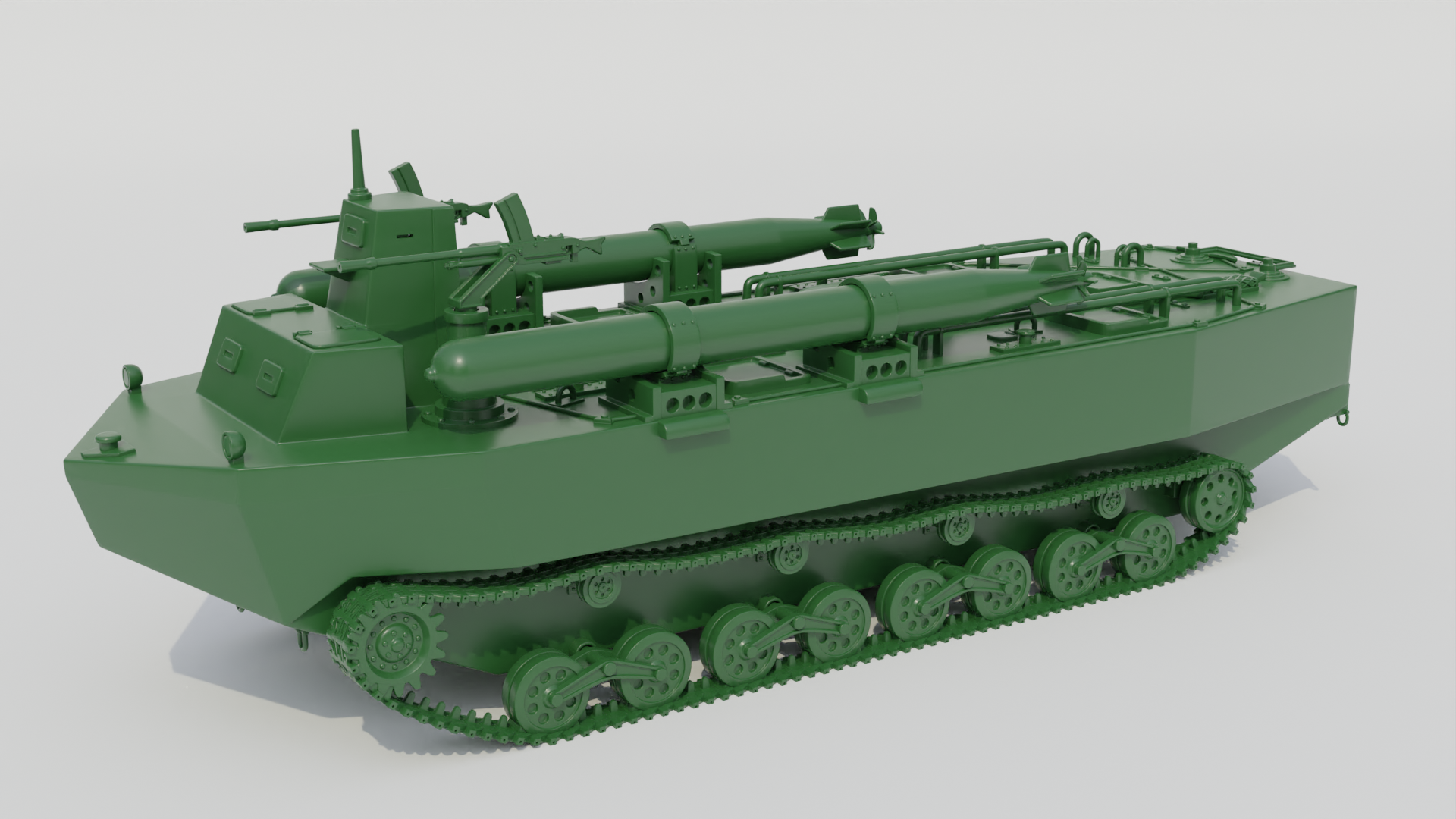 Type 4 Ka-Tsu Amphibious landing craft - Japanese Army - 28mm Scale - wargame3d