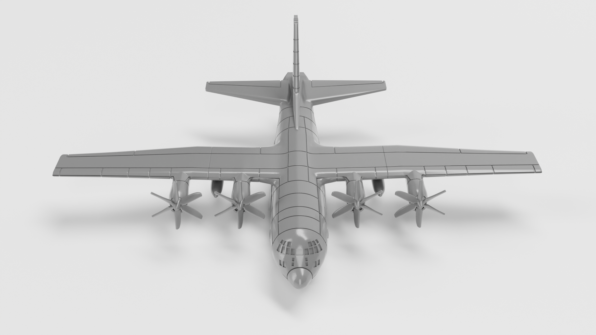 Lockheed C-130 Hercules - Vietnam War Aircraft - 1/200 Scale - wargame3d