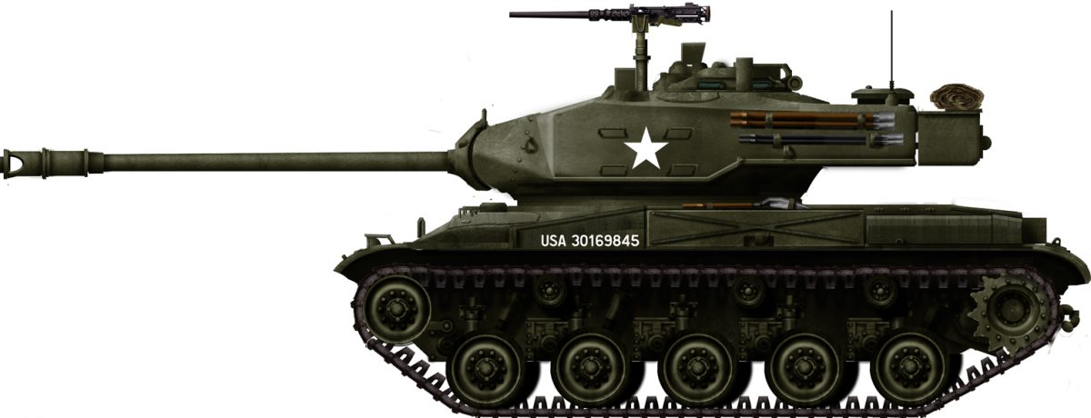 M41 Walker Bulldog - 28mm Scale - wargame3d