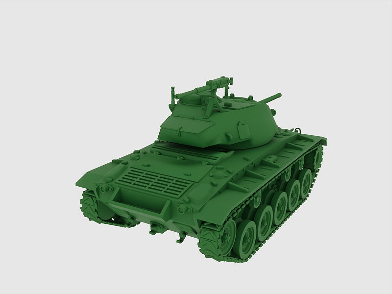 M24 Chaffee - 28mm Scale - wargame3d